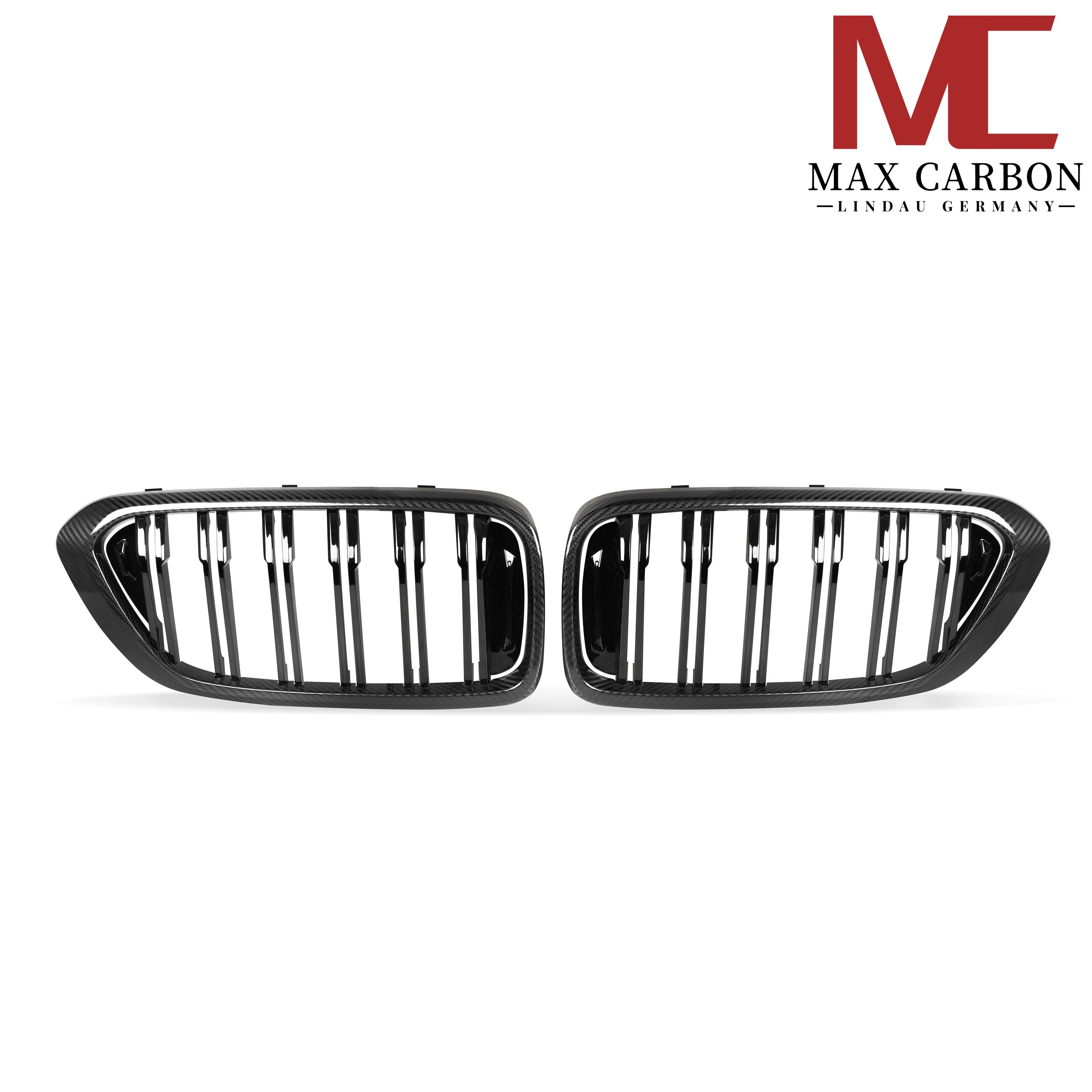 Dry Carbon Kühlergrill Nieren für BMW 6er G32 Pre-LCI