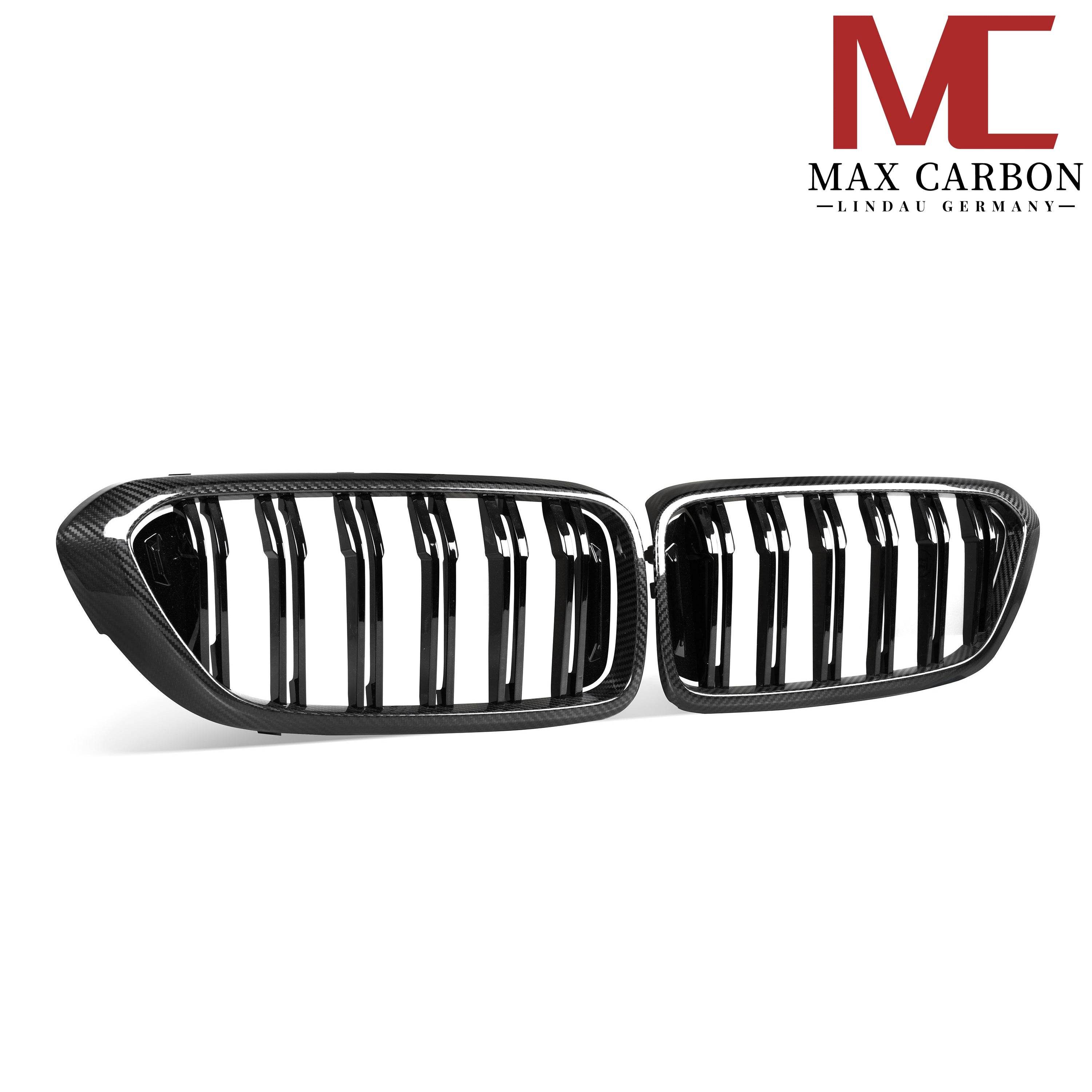 Dry Carbon Kühlergrill Nieren für BMW 6er G32 Pre-LCI