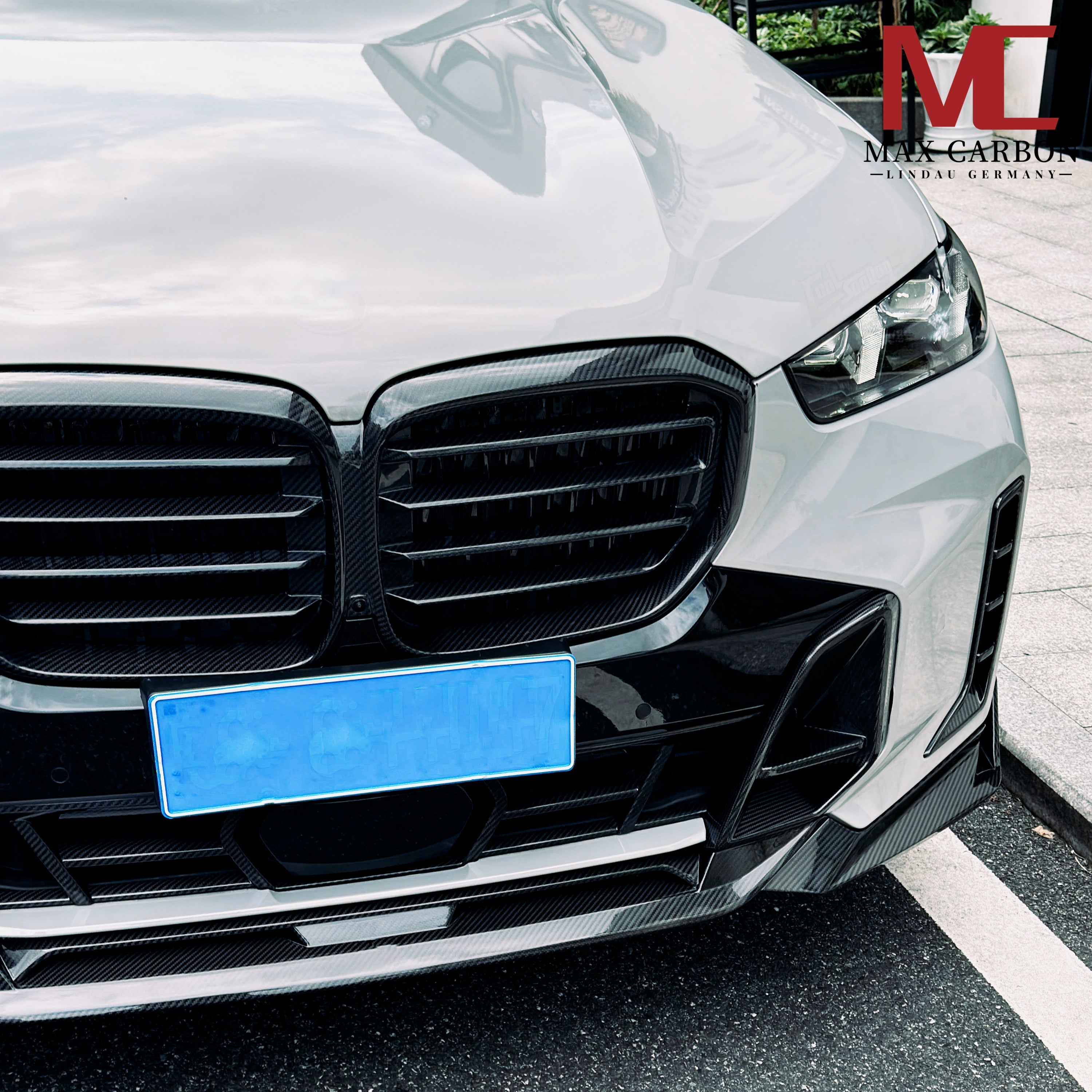 Dry-Carbon Lufteinlass Mitte für BMW X5 G05 LCI