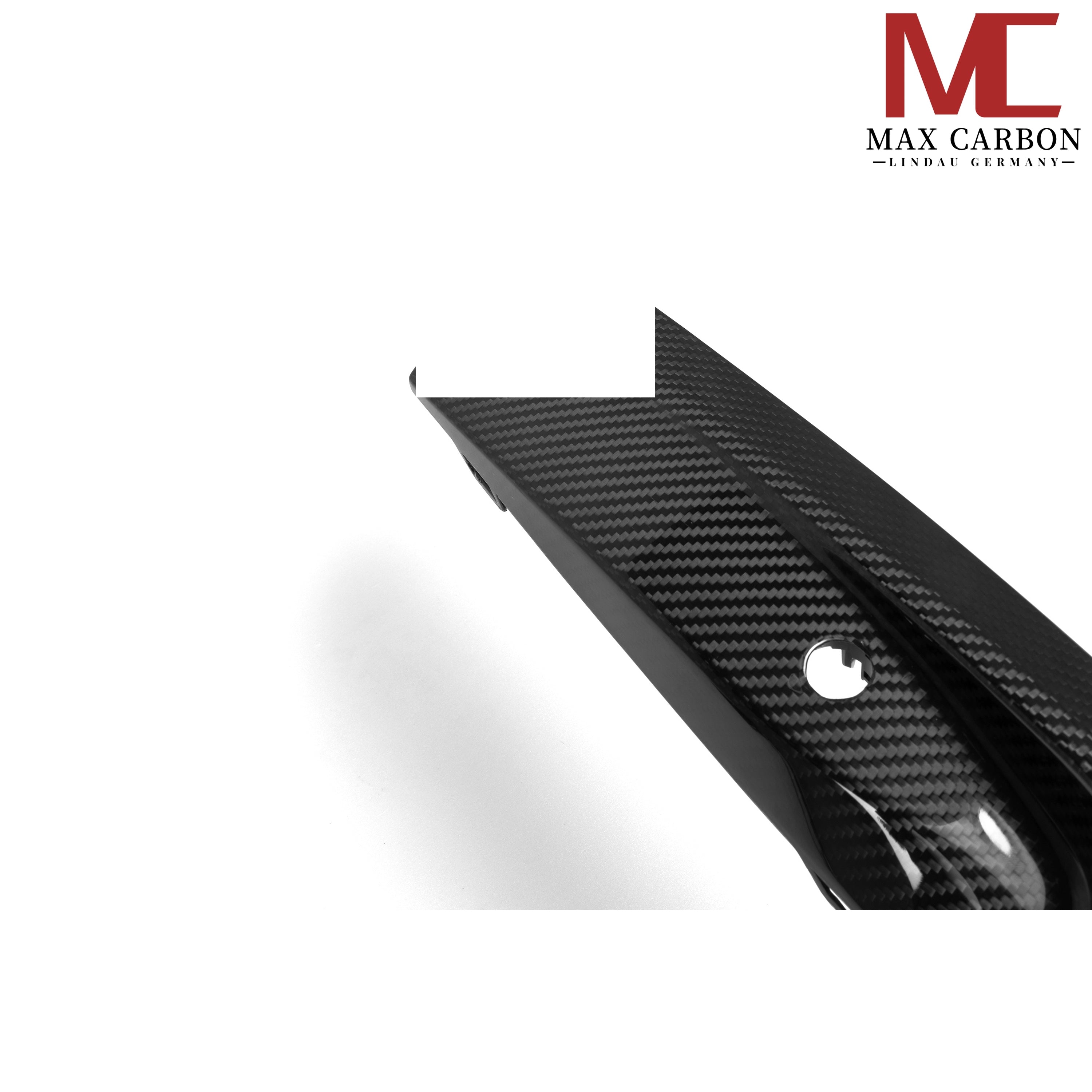 Dry-Carbon Frontansatz passend für BMW M8 F91 F92 F93 Pre-LCI – Frontsplitter mit Kante
