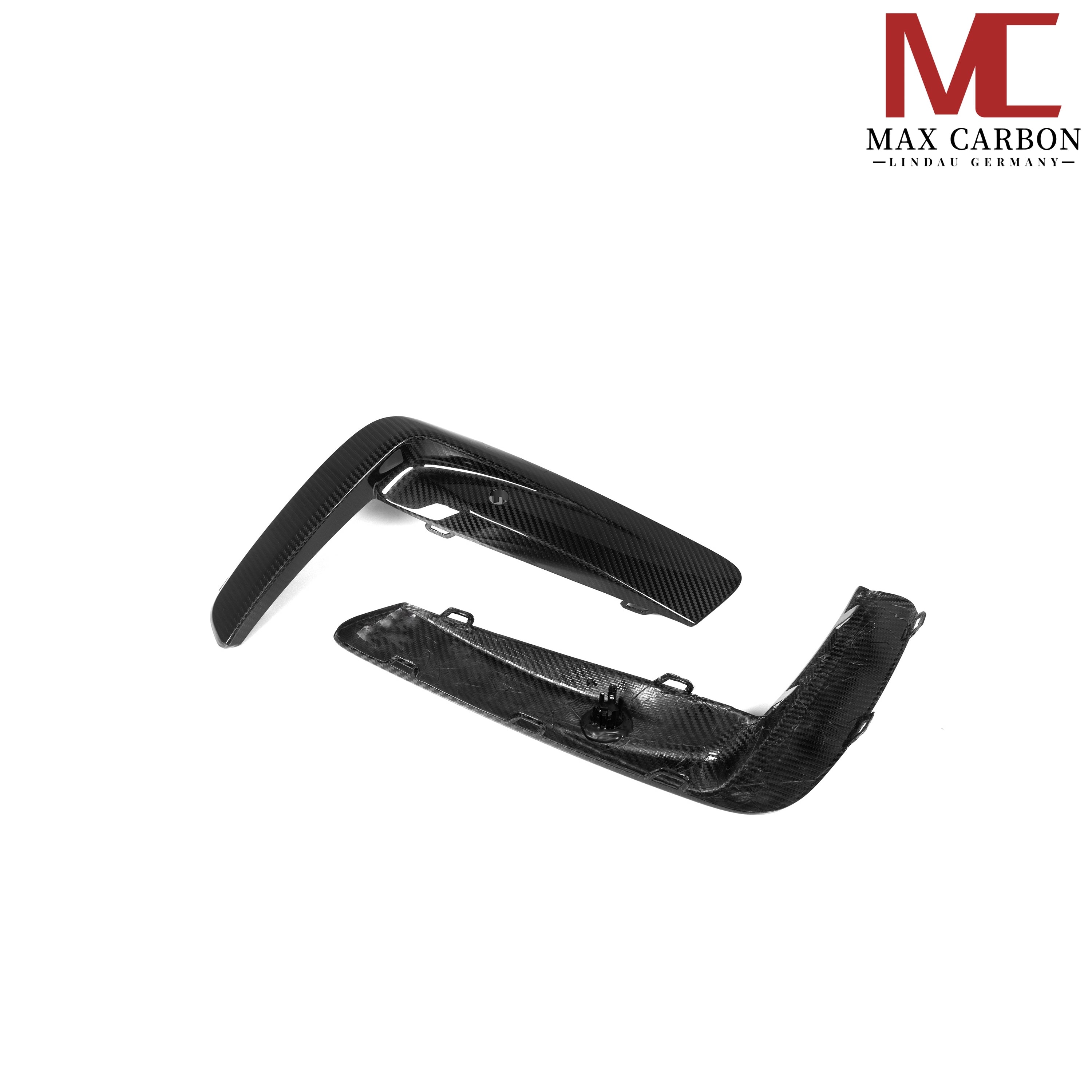 Dry-Carbon Frontansatz passend für BMW M8 F91 F92 F93 Pre-LCI – Frontsplitter mit Kante