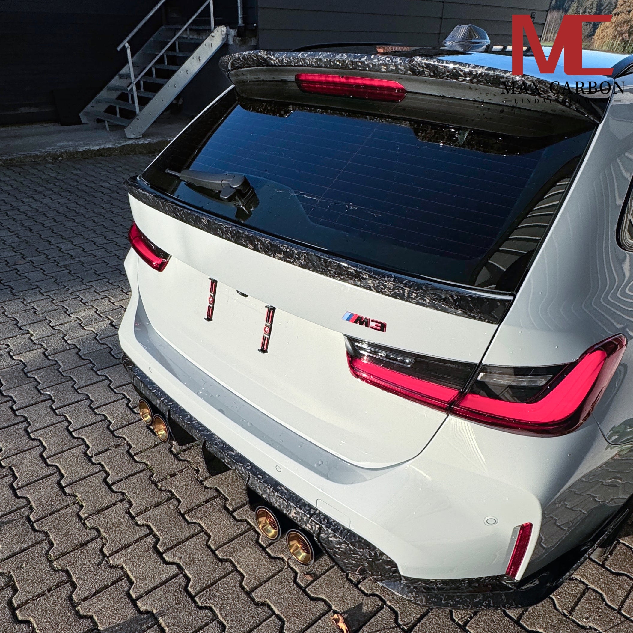 Dry-Carbon Heckspoiler BIG-Style für BMW M3 G81 & 3er G21