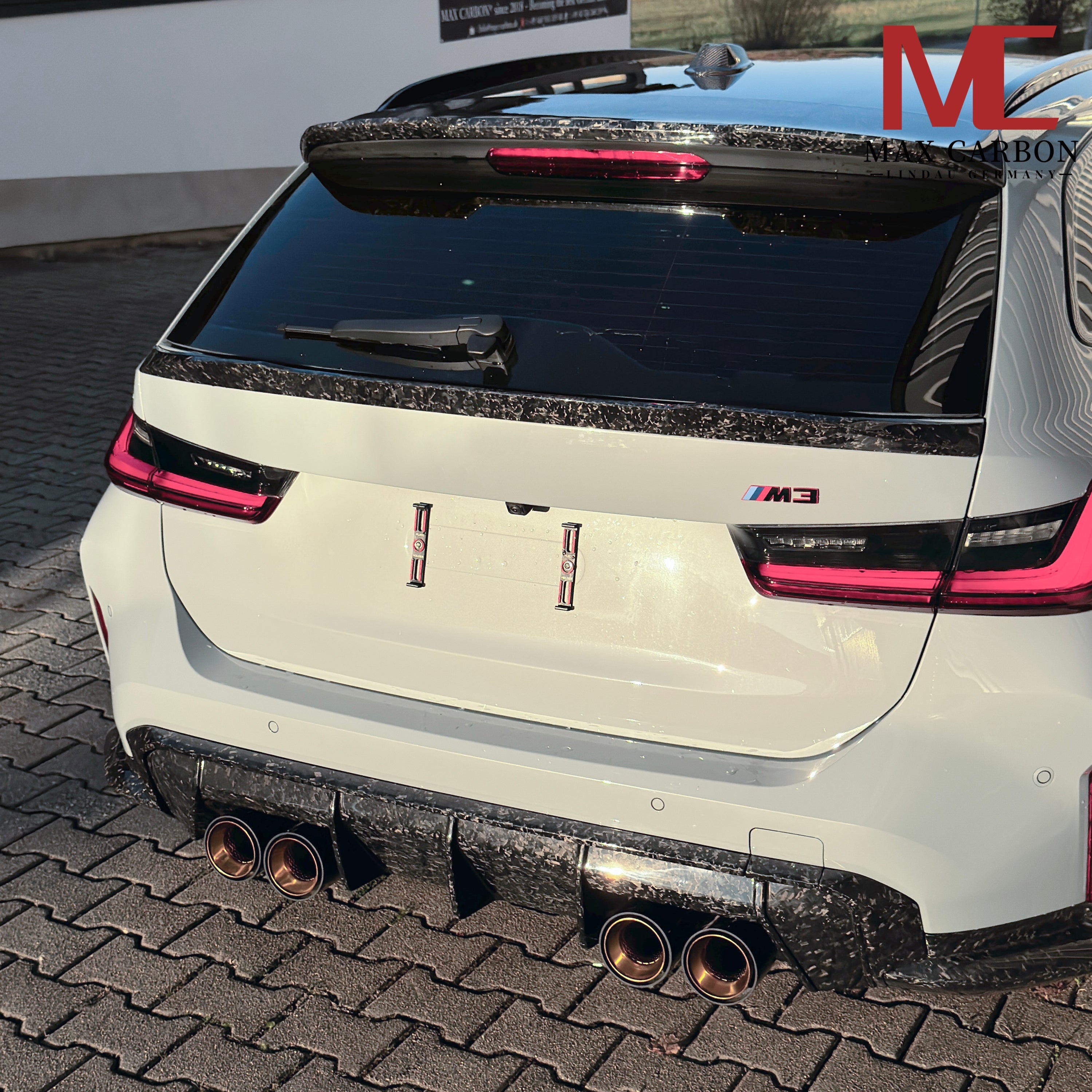 Dry-Carbon Heckspoiler BIG-Style für BMW M3 G81 & 3er G21