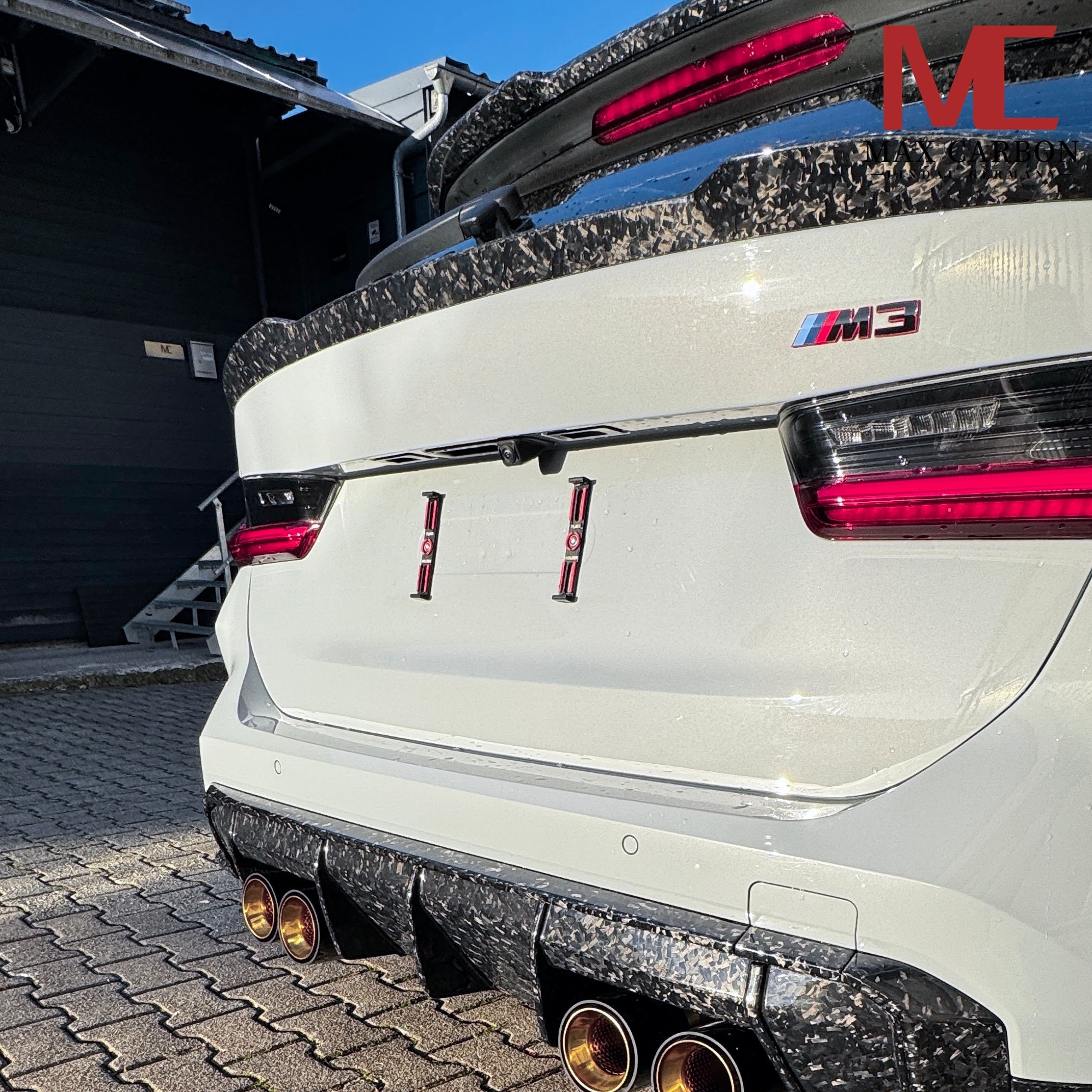 Dry-Carbon Heckspoiler BIG-Style für BMW M3 G81 & 3er G21