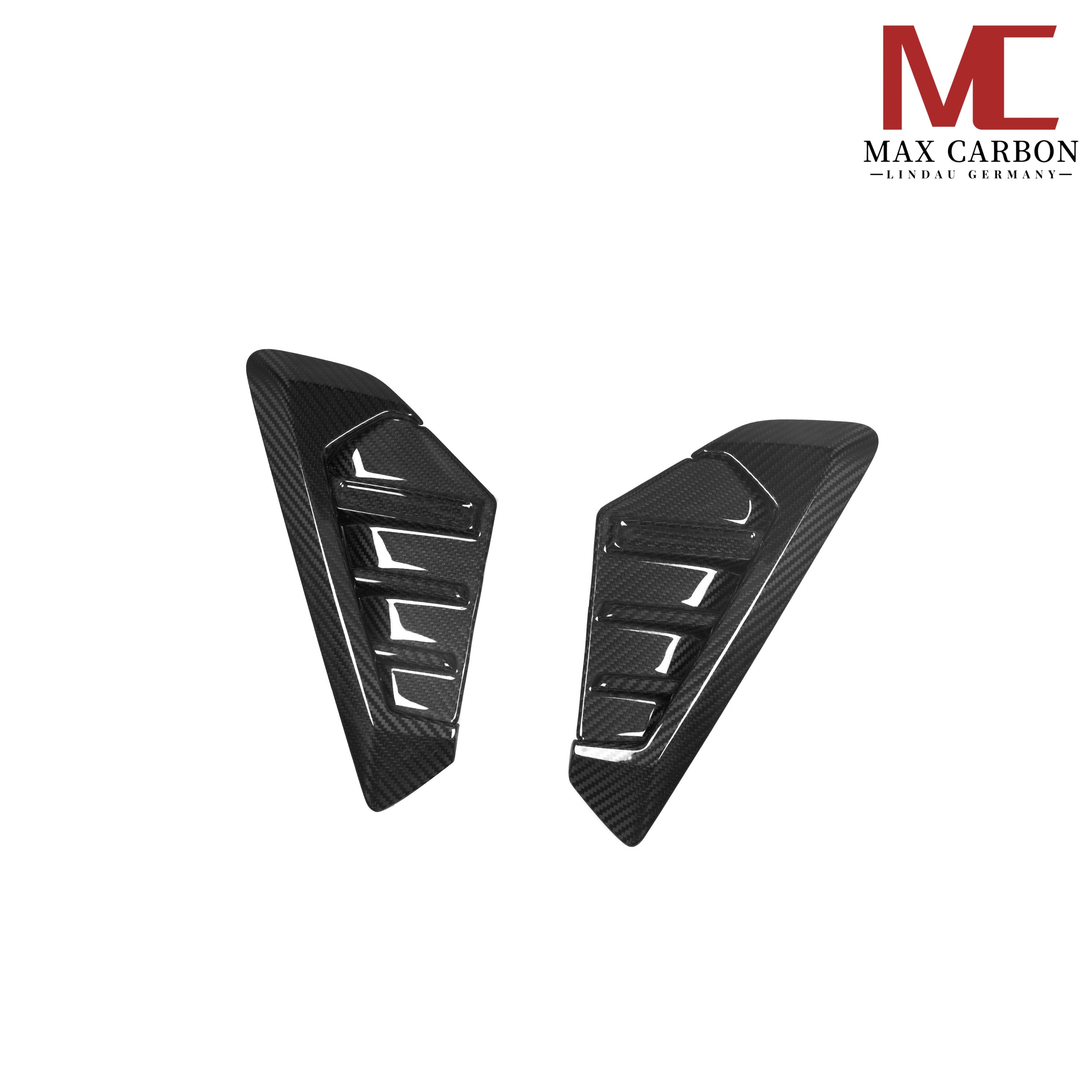 Dry Carbon Kotflügelaufsatz Lufteinlass für BMW X5 G05 LCI