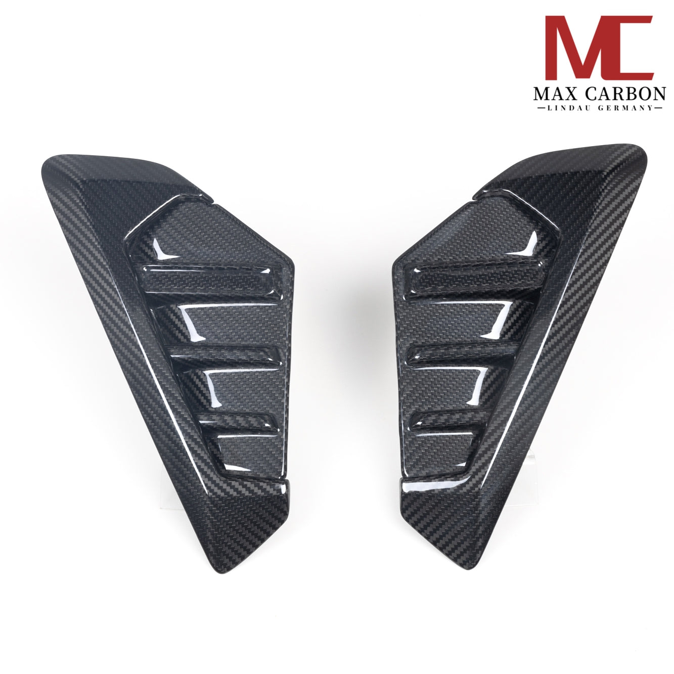 Dry Carbon Kotflügelaufsatz Lufteinlass für BMW X5 G05 LCI