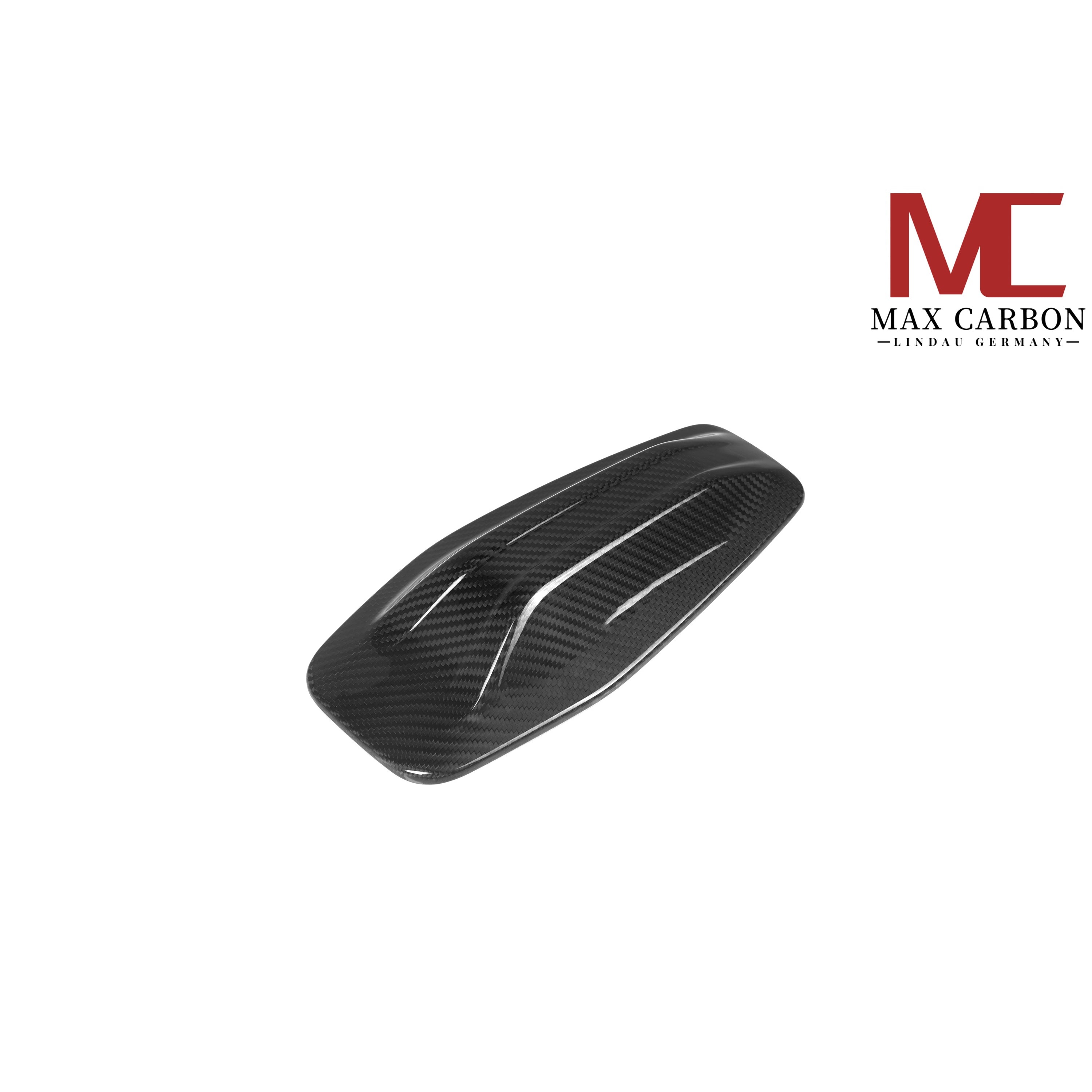 Dry-Carbon Shark-Fin Antennencover passend für BMW M5 G90 & 5er G60 – Detail am Dach