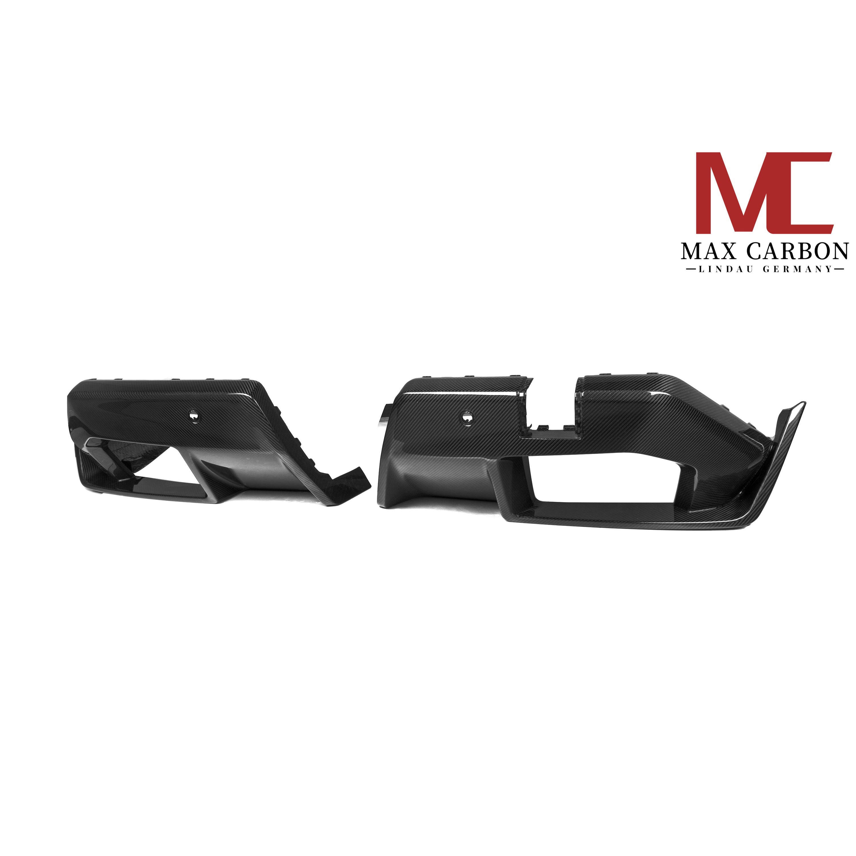 Carbon Heckdiffusor passend für BMW M5 G90/G99, Echtcarbon - Getsdowned
