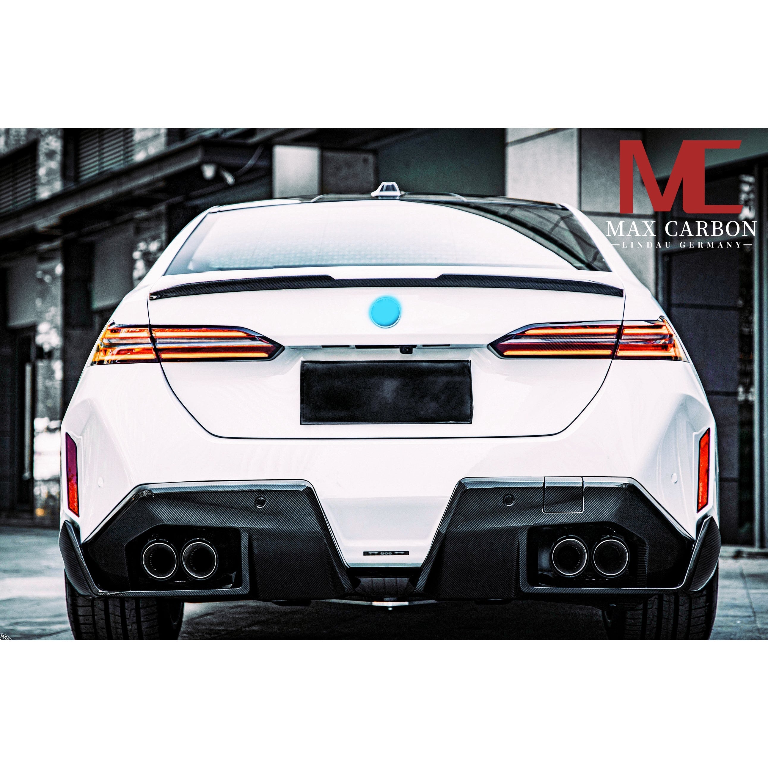 Carbon Heckdiffusor passend für BMW M5 G90/G99, Echtcarbon - Getsdowned
