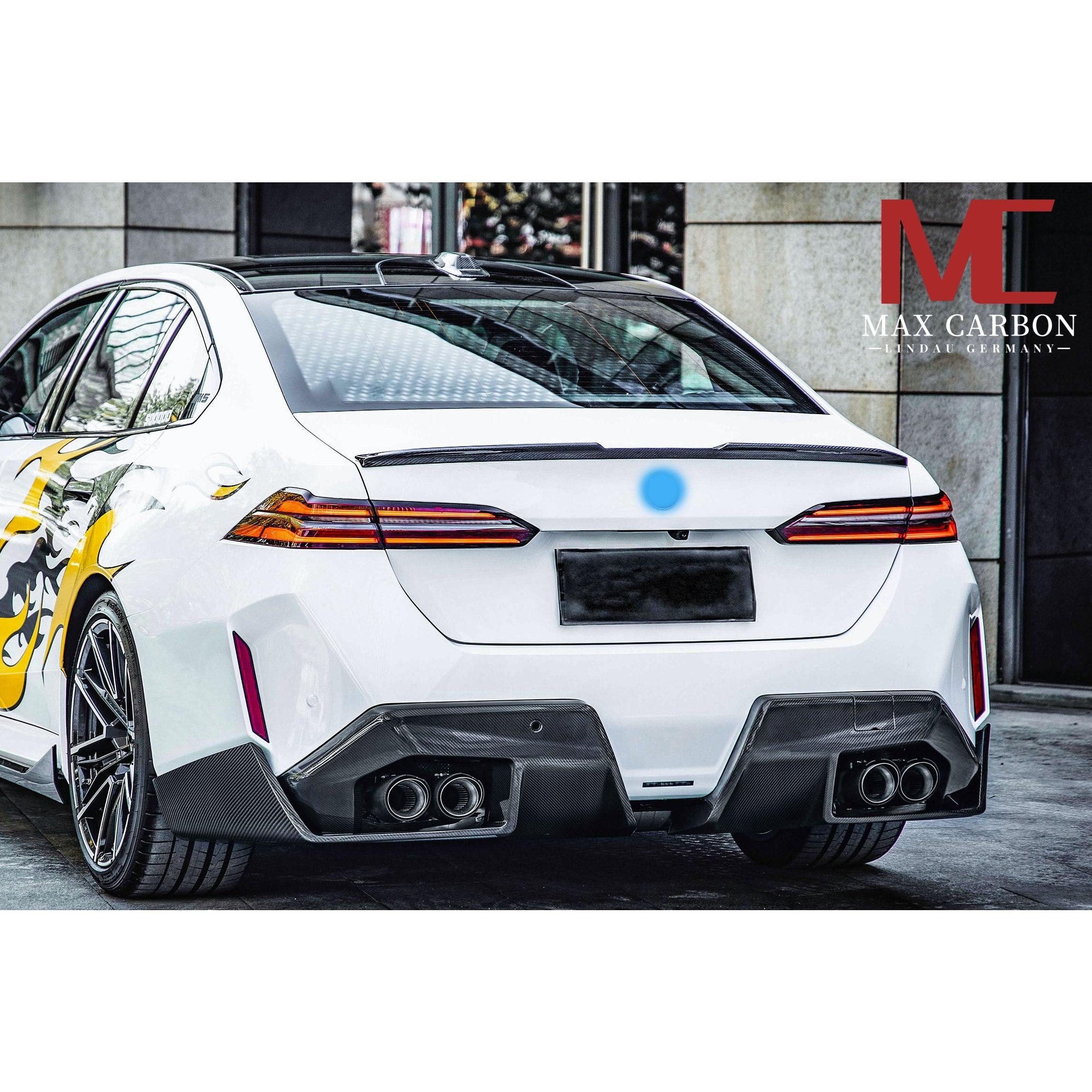 Carbon Heckdiffusor passend für BMW M5 G90/G99