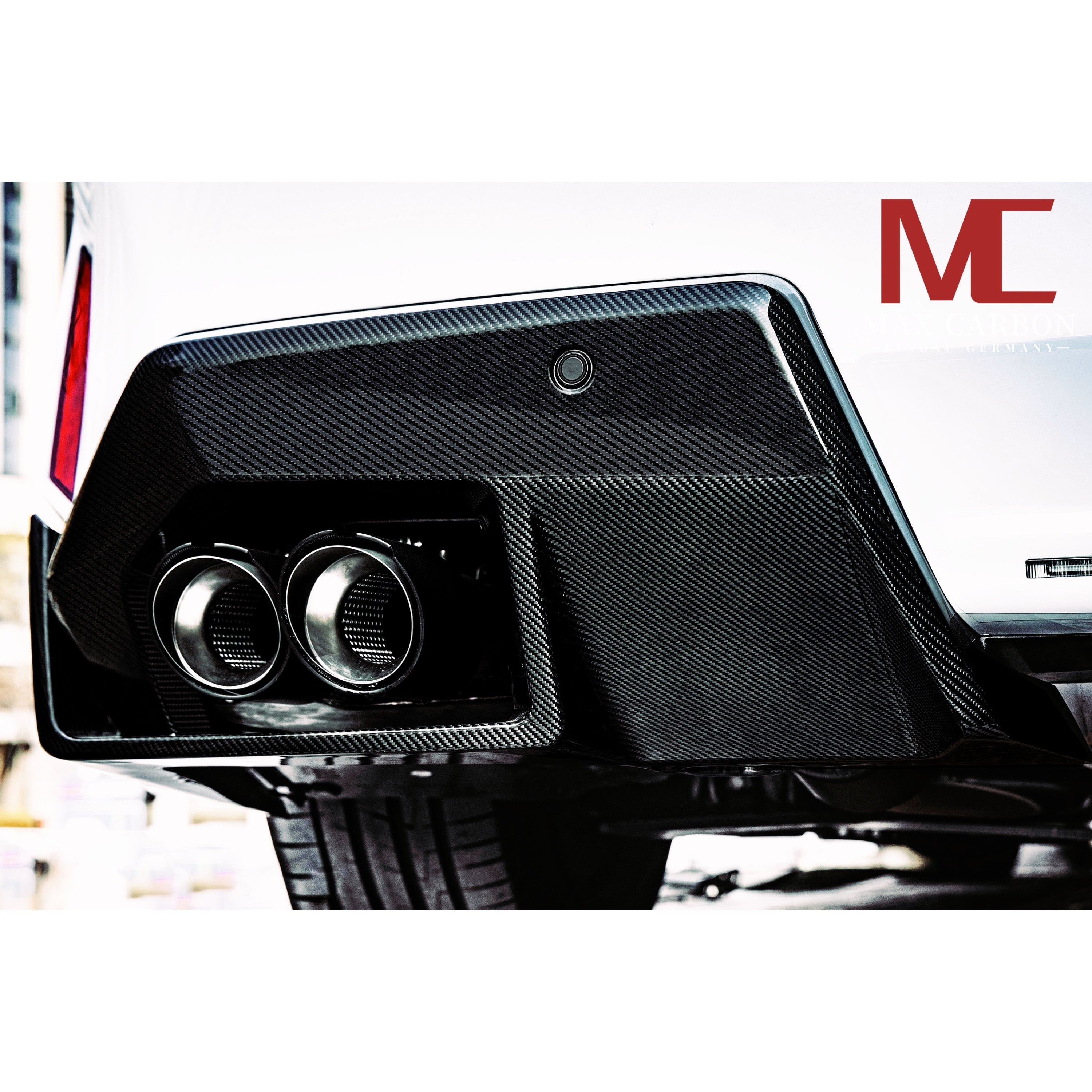 Carbon Heckdiffusor passend für BMW M5 G90/G99, Echtcarbon - Getsdowned