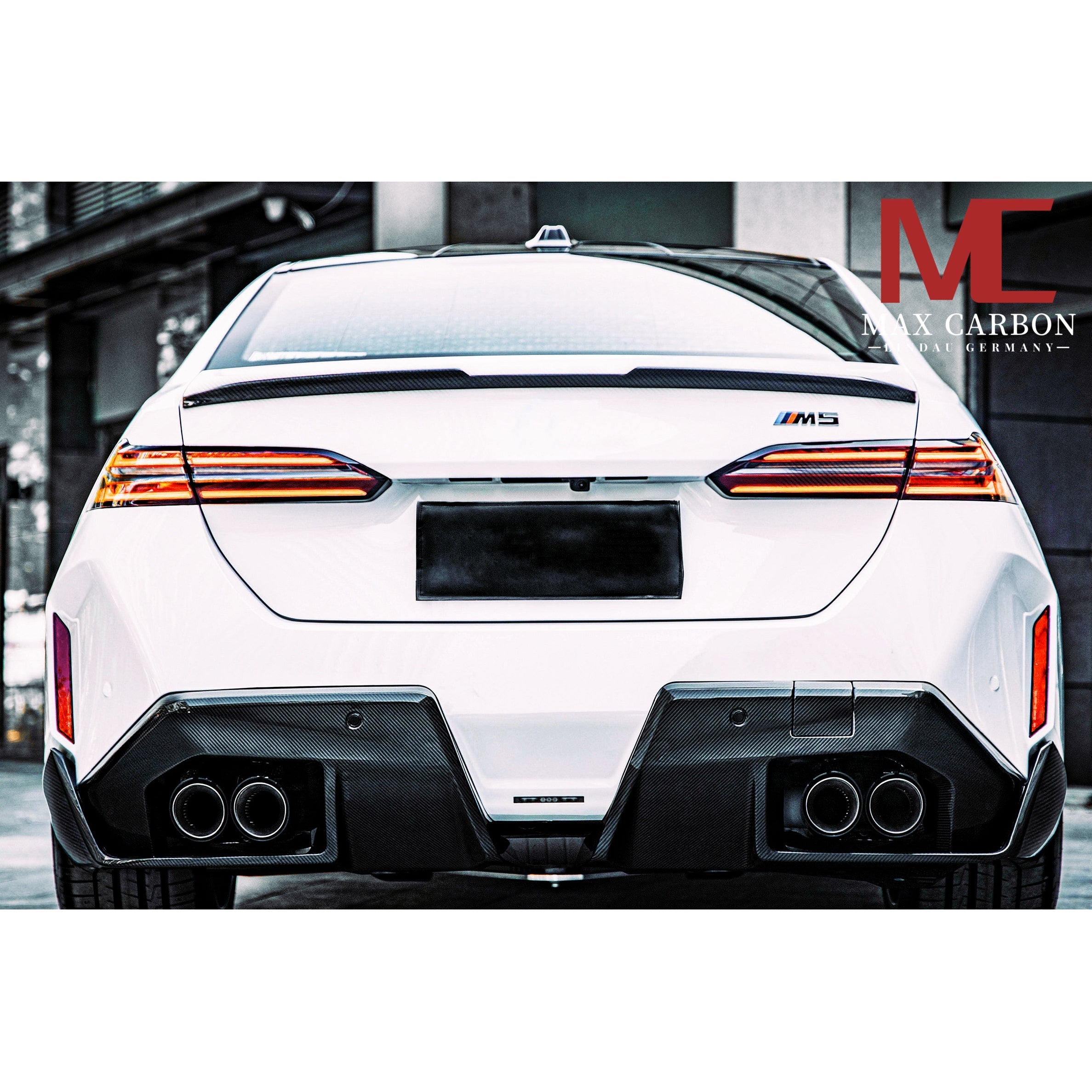Dry-Carbon Heckspoiler passend für BMW M5 G90 / 5er G60 – mehr Heckpräsenz