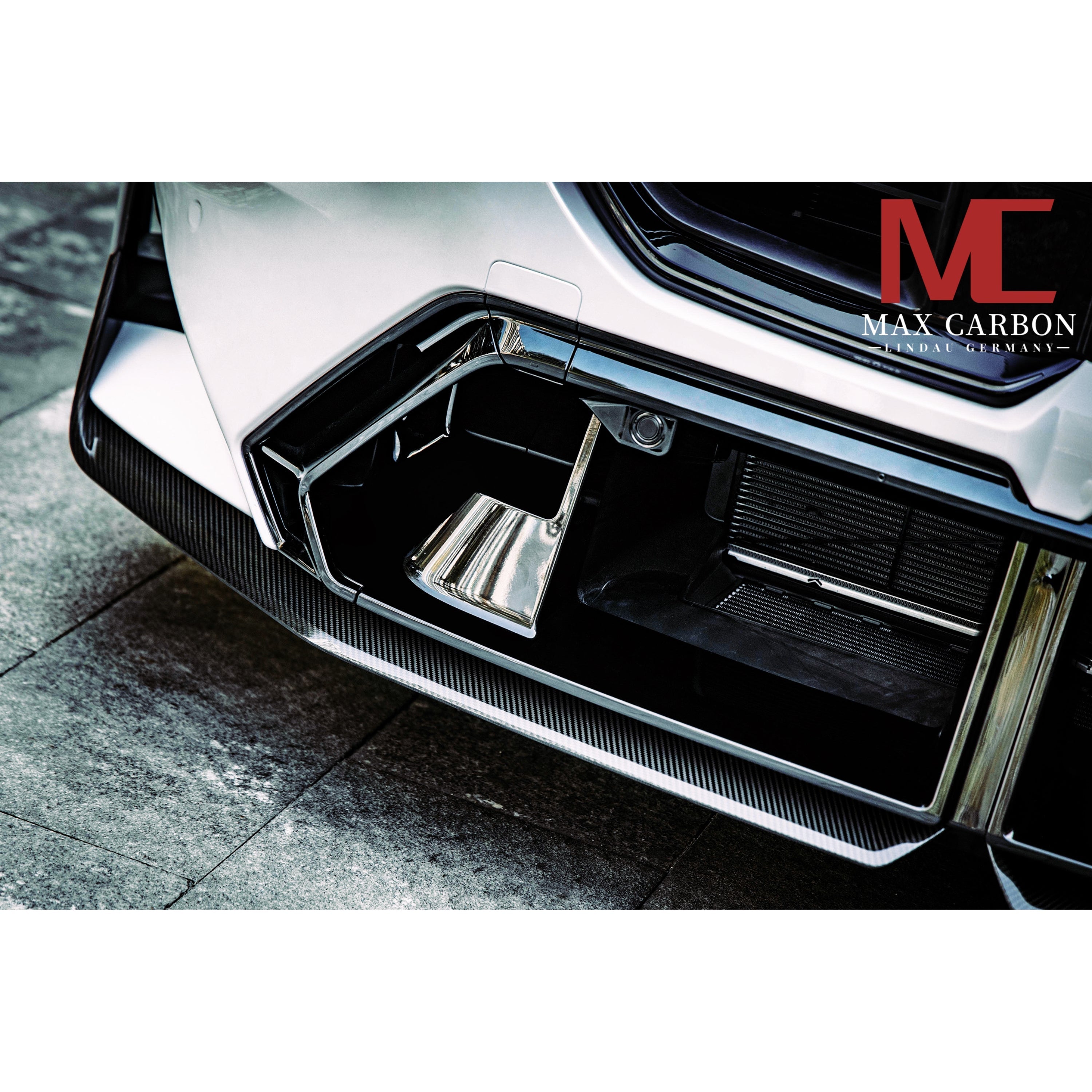 Carbon Frontlippe passend für BMW M5 G90/G99, Echtcarbon - Getsdowned