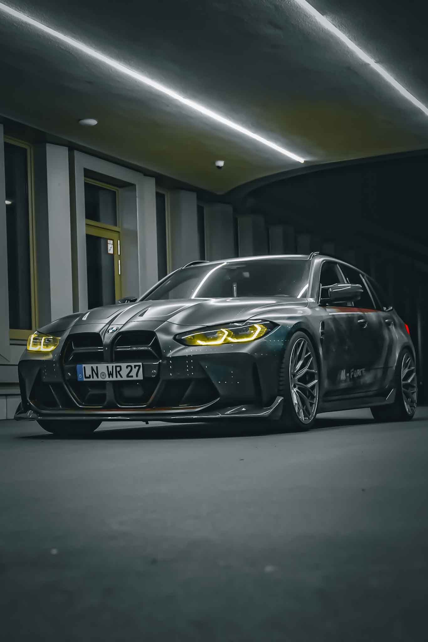 Carbonheld Dry Carbon Fiber Front Splitter CSL-Style passend für BMW M3/M4 G8X