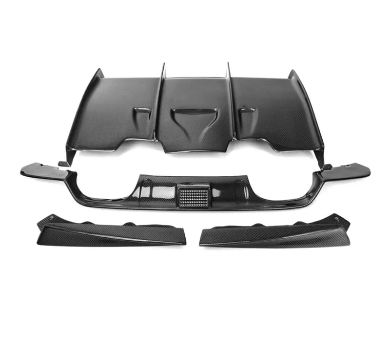 Carbon Fiber Heckdiffuser 4 Pieces passend für BMW F80 M3 F82 F83 M4