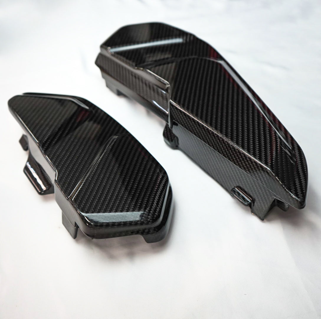 Dry Carbon Abdeckung Batterie und ECU Ersatz für BMW M5 F90 M8 F91 F92 F93 inkl. LCI