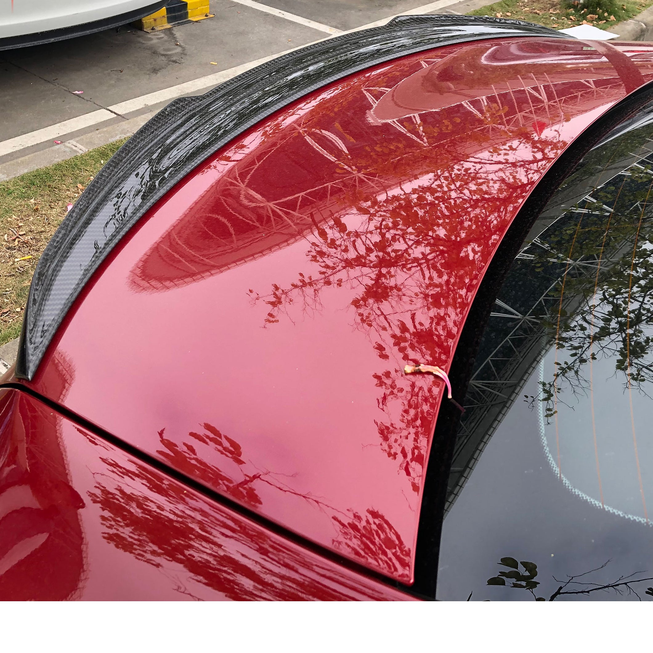 Dry Carbon Heck Spoiler "Ducktail" für Mercedes Benz A Class W177 Limousine AMG A35 A45 X Style