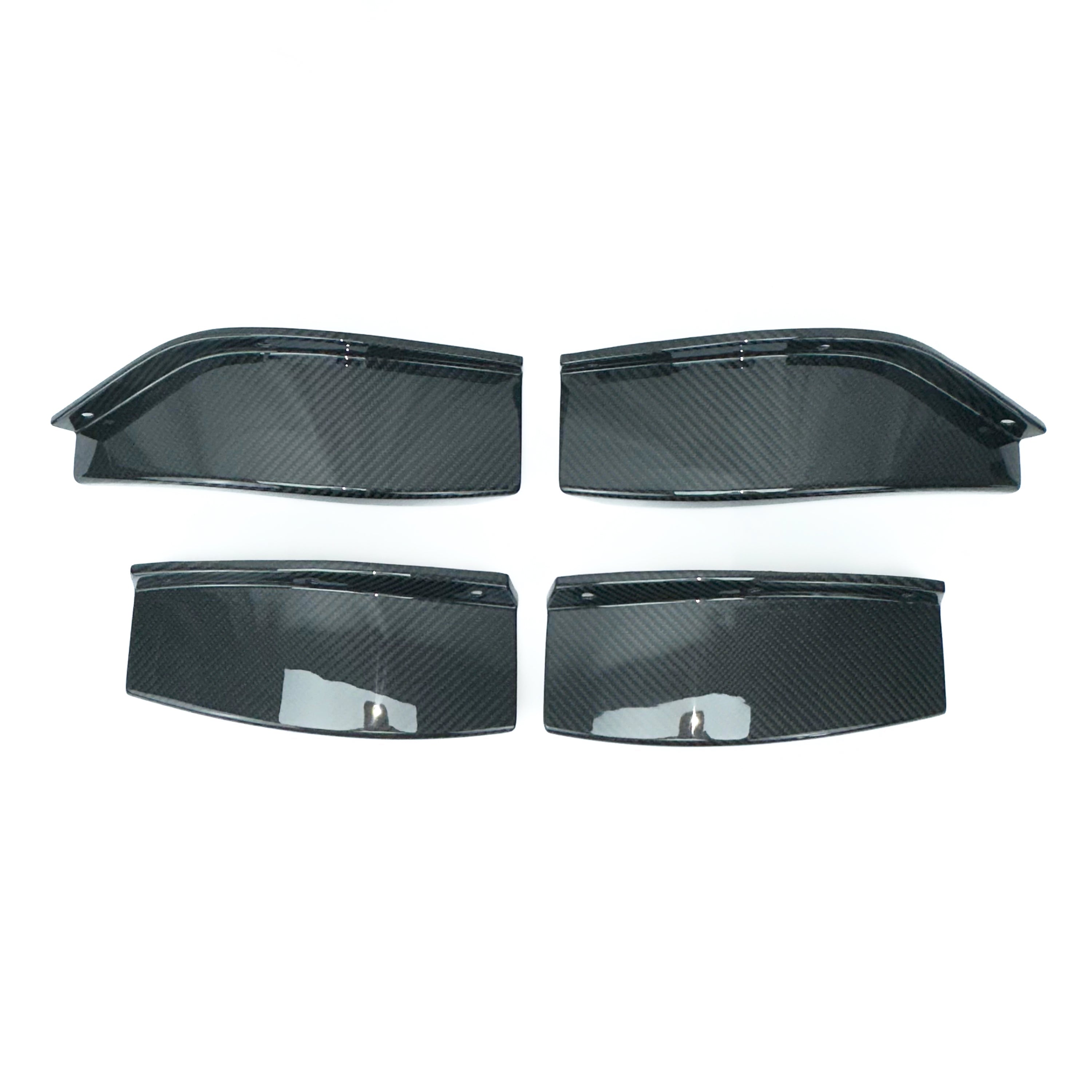 Dry Carbon Front Canards "GT4 Style" passend für BMW M3 & M4 (G80 G81 G82 G83)