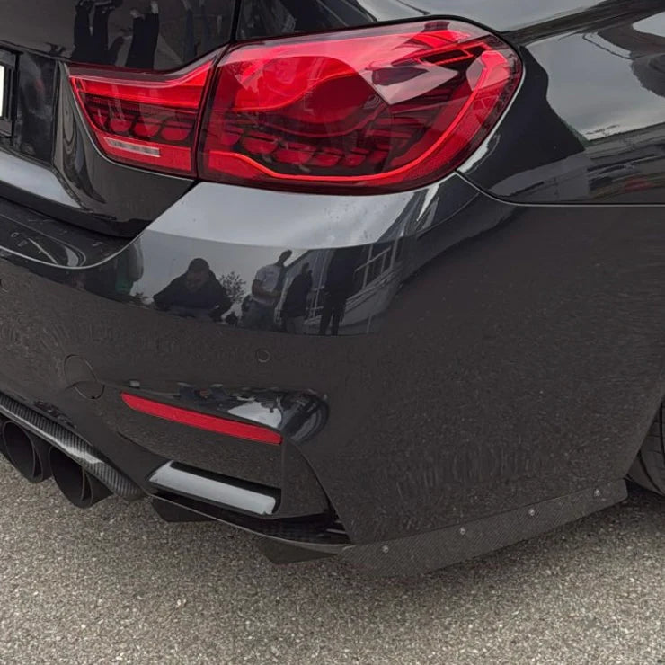 Carbon Fiber Diffusor V4 passend für M3 M4 F80 F82 BMW