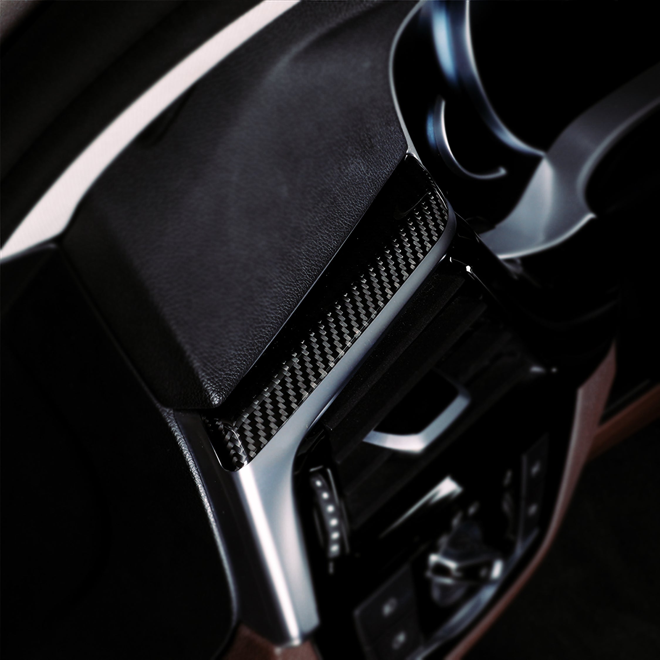 Dry Carbon Mittelkonsolen Set für BMW 5er G30 G31 / M5 F90