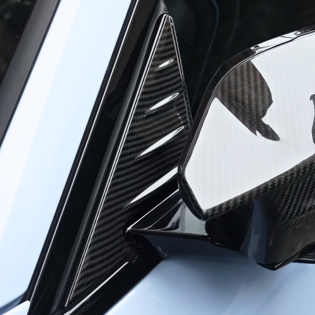 Dry Carbon Fensterdiffusor Ecke mit AERO Funktion für BMW M2 G87 inkl. LCI