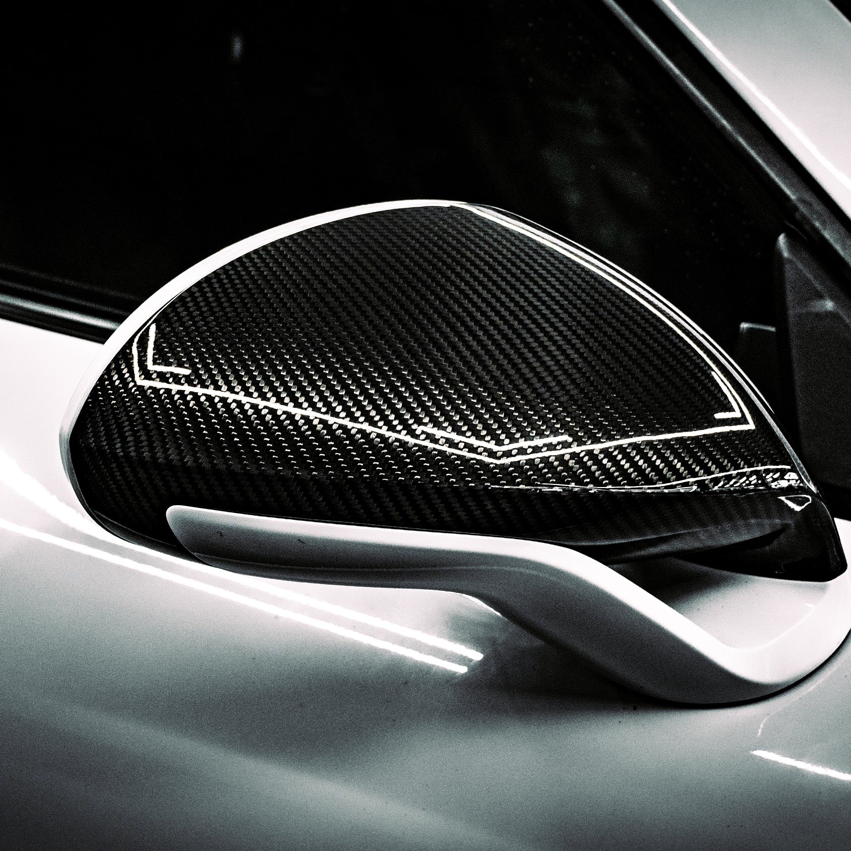 Carbon Spiegelkappen passend für Porsche 911 991 / Boxster & Cayman 981 (Sport-Version)