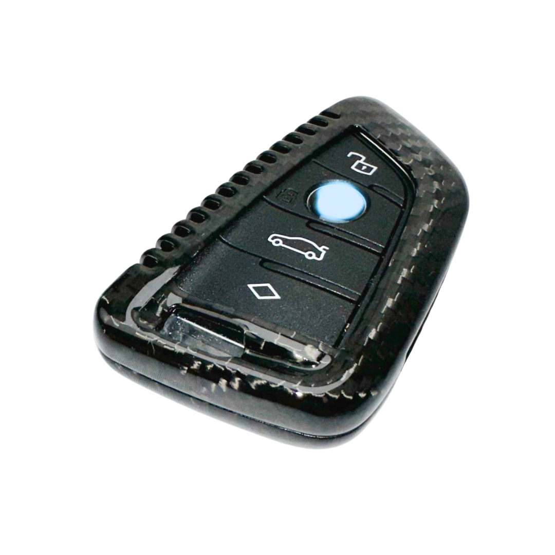 Dry-Carbon Schlüssel Cover passend für BMW und BMW M – Carbon im Detail