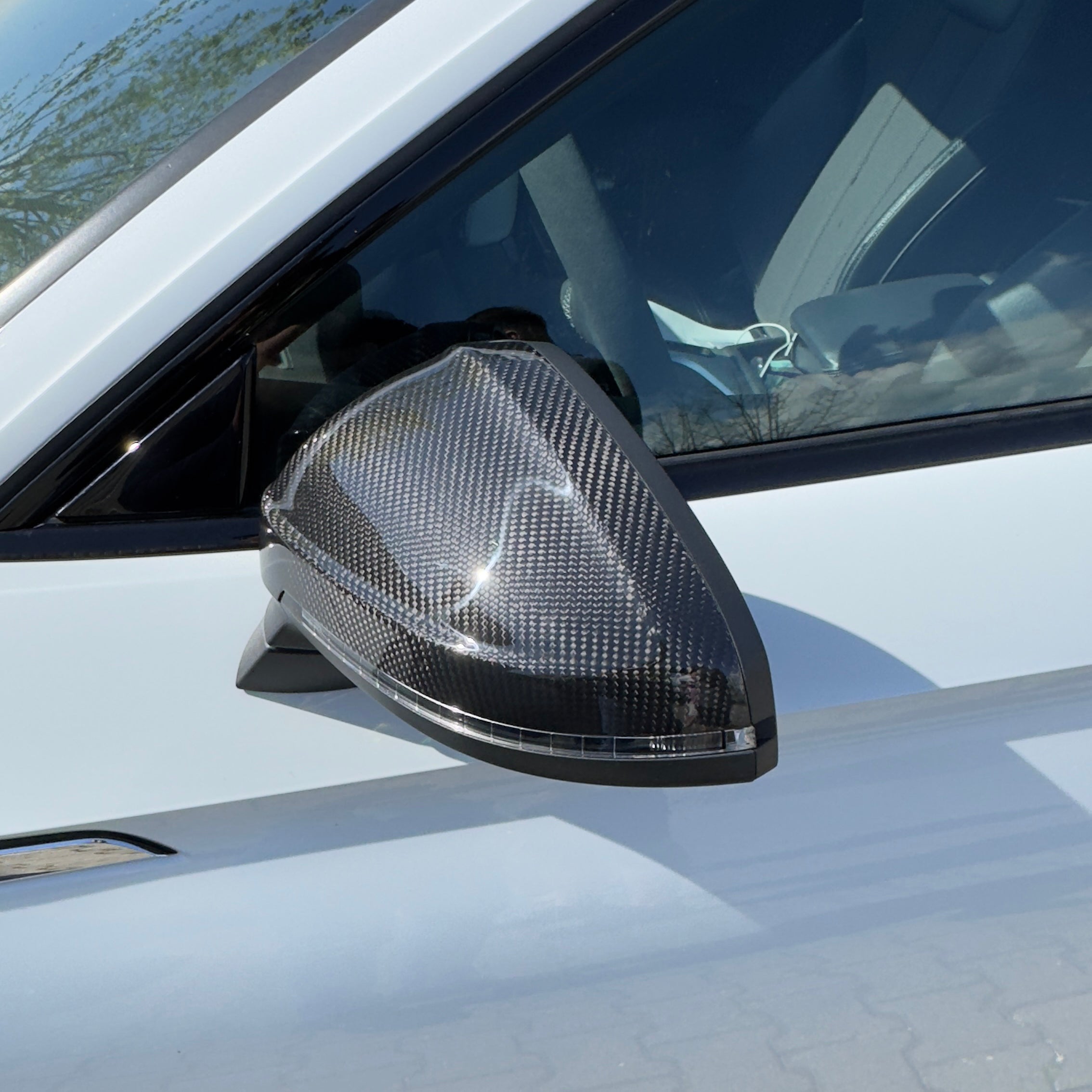 Dry-Carbon Spiegelkappen passend für Audi A4 S4 RS4 / A5 S5 RS5 B9 – Carbon-Spiegeloptik