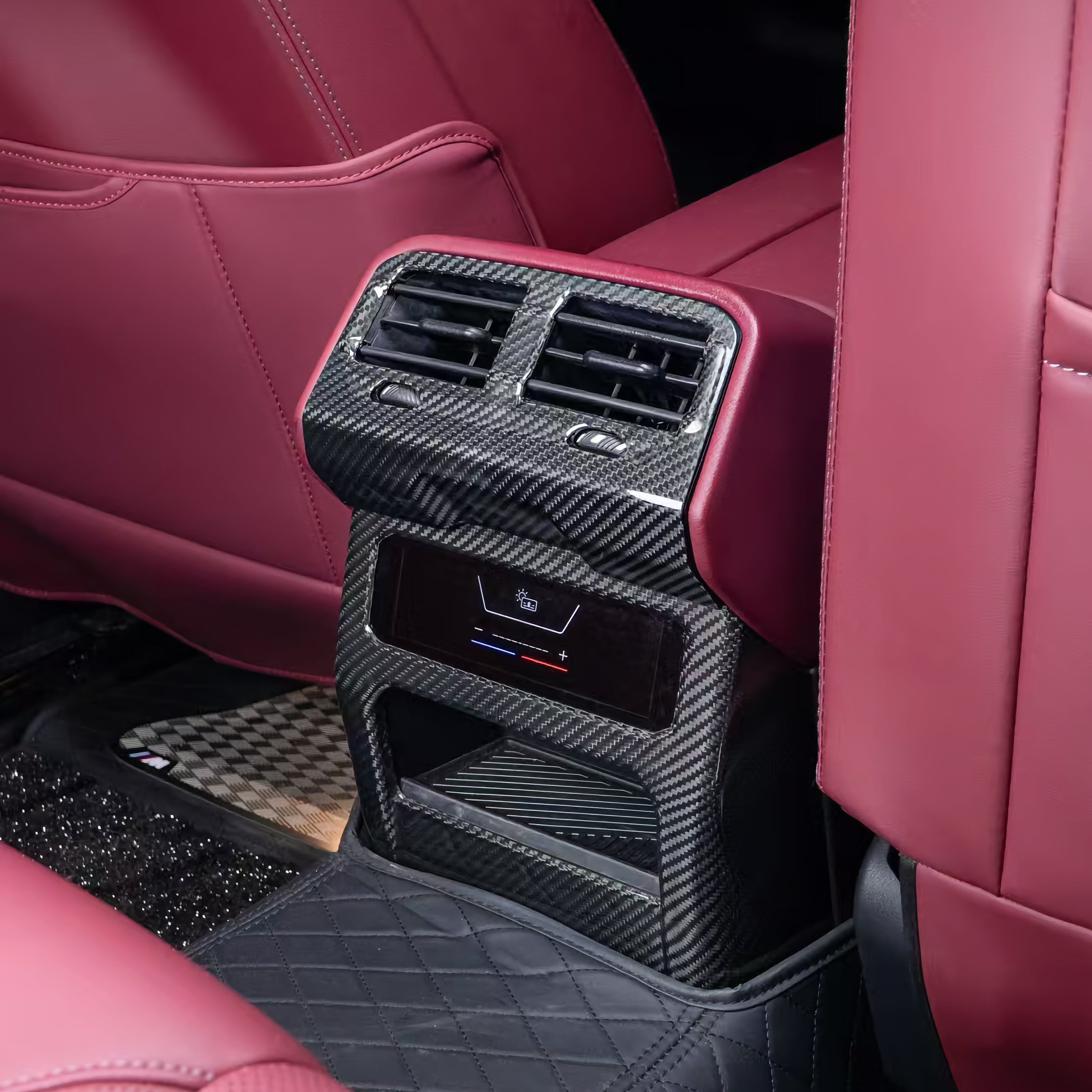 Dry Carbon Mittelkonsolen KIT passend für BMW 5er G60 G61 / M5 G90 G99