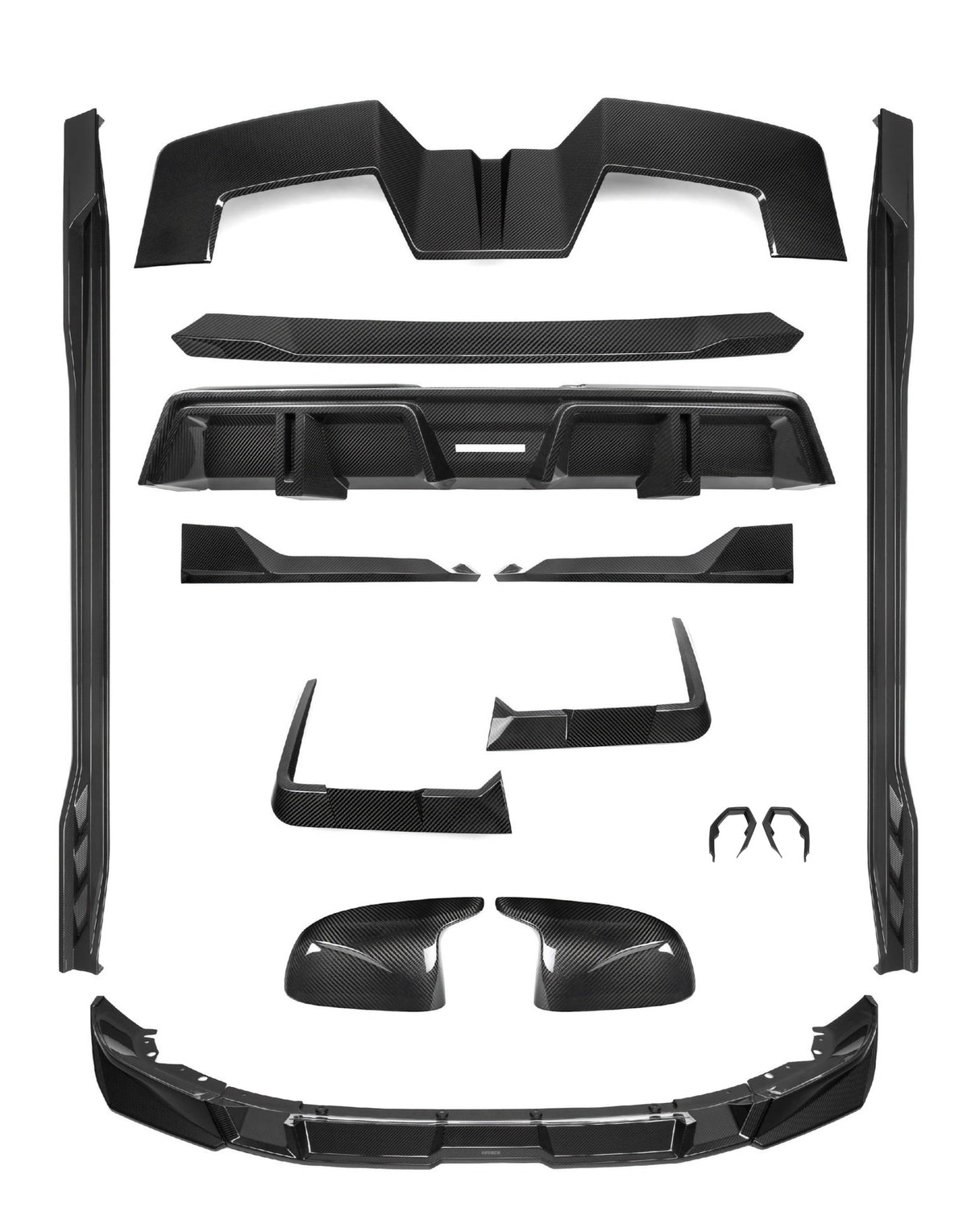 Carbon Bodykit SQ-Style passend für BMW XM – Aero-Set
