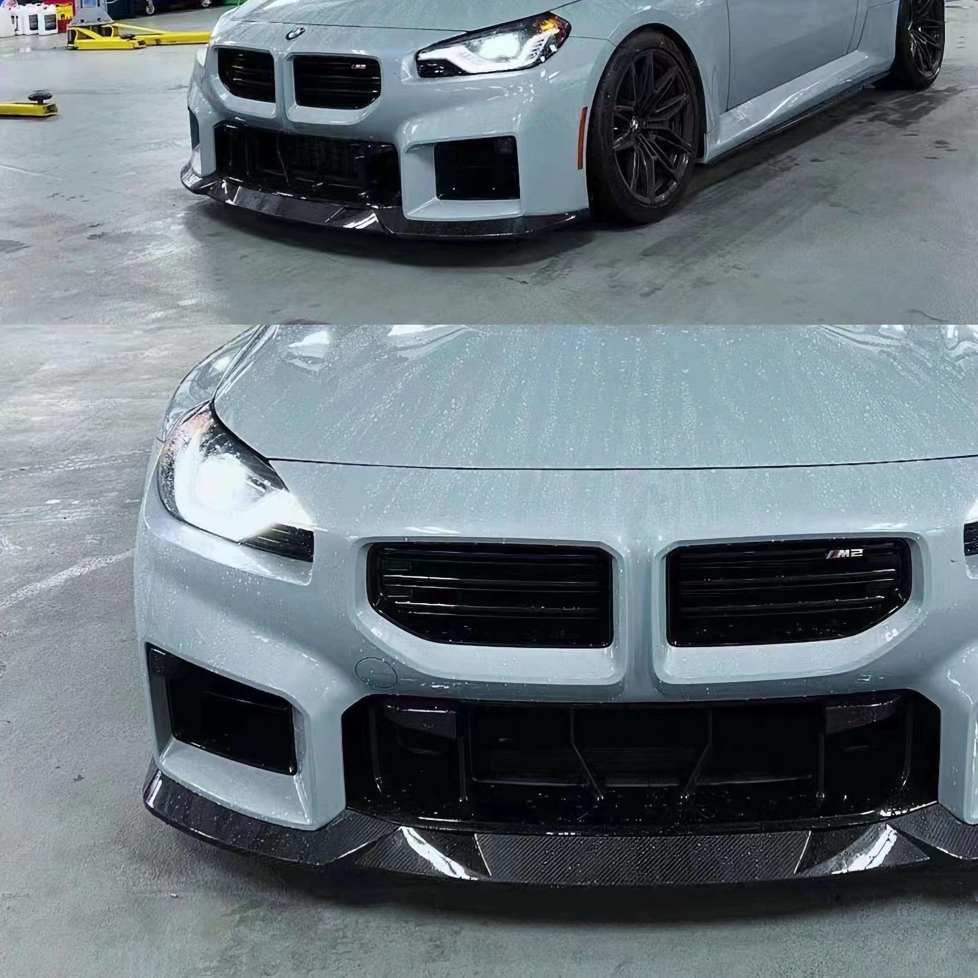 Dry Carbon Frontlippe V2 passend für BMW M2 G87 inkl. LCI