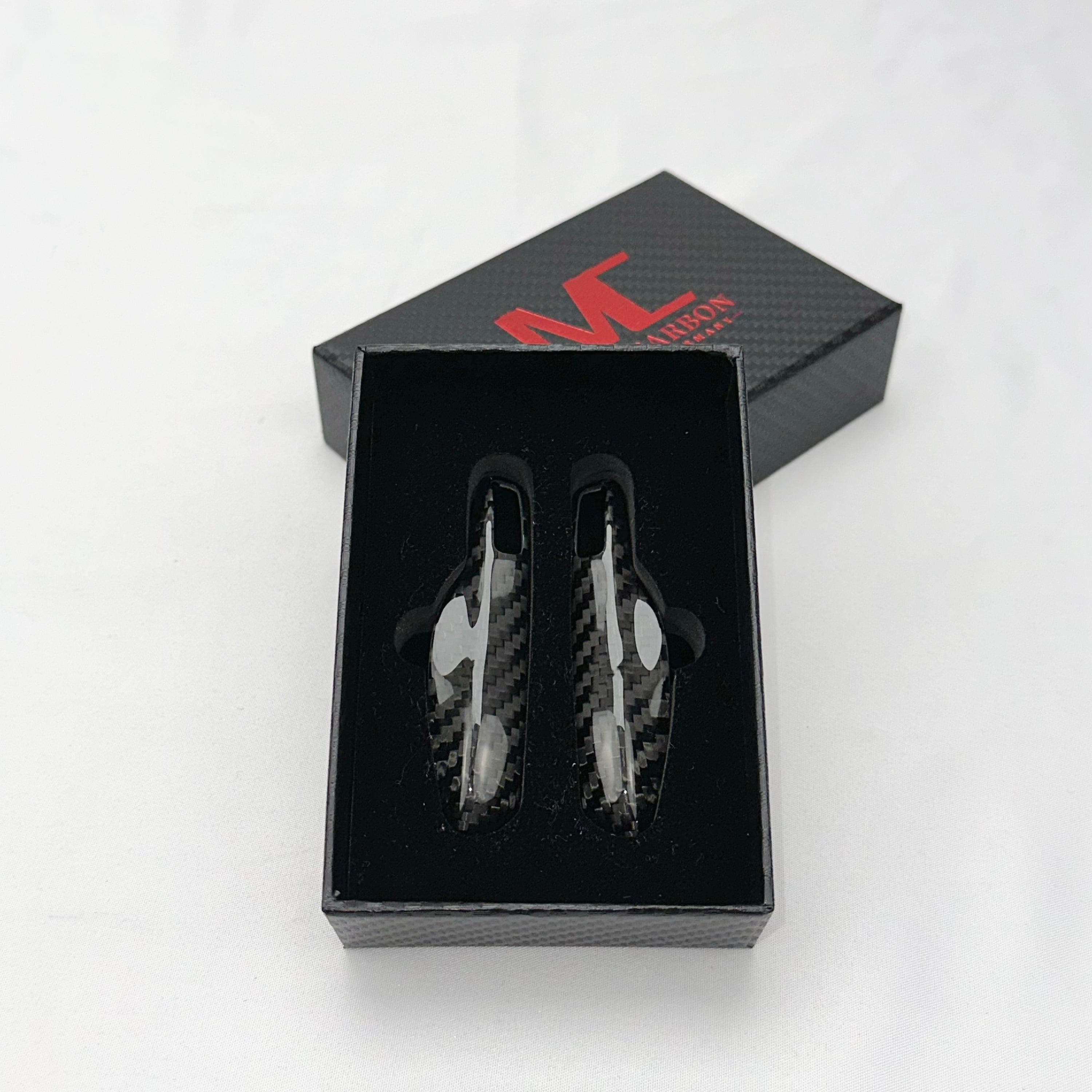 Premium Carbon Schlüssel Cover für Porsche 991 / Cayenne / Macan / 718 Cayman Boxster / Panamera