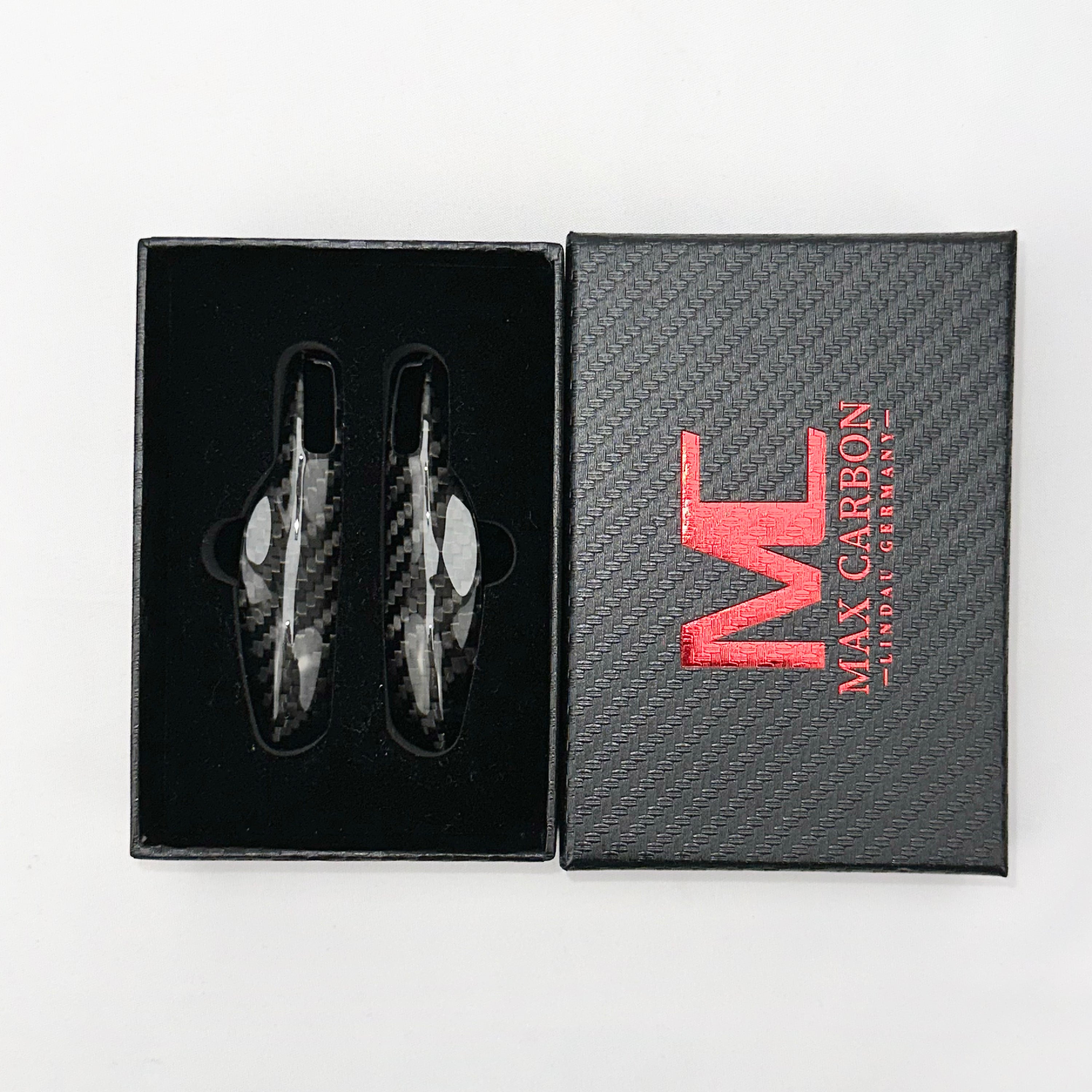 Premium Carbon Schlüssel Cover für Porsche 991 / Cayenne / Macan / 718 Cayman Boxster / Panamera