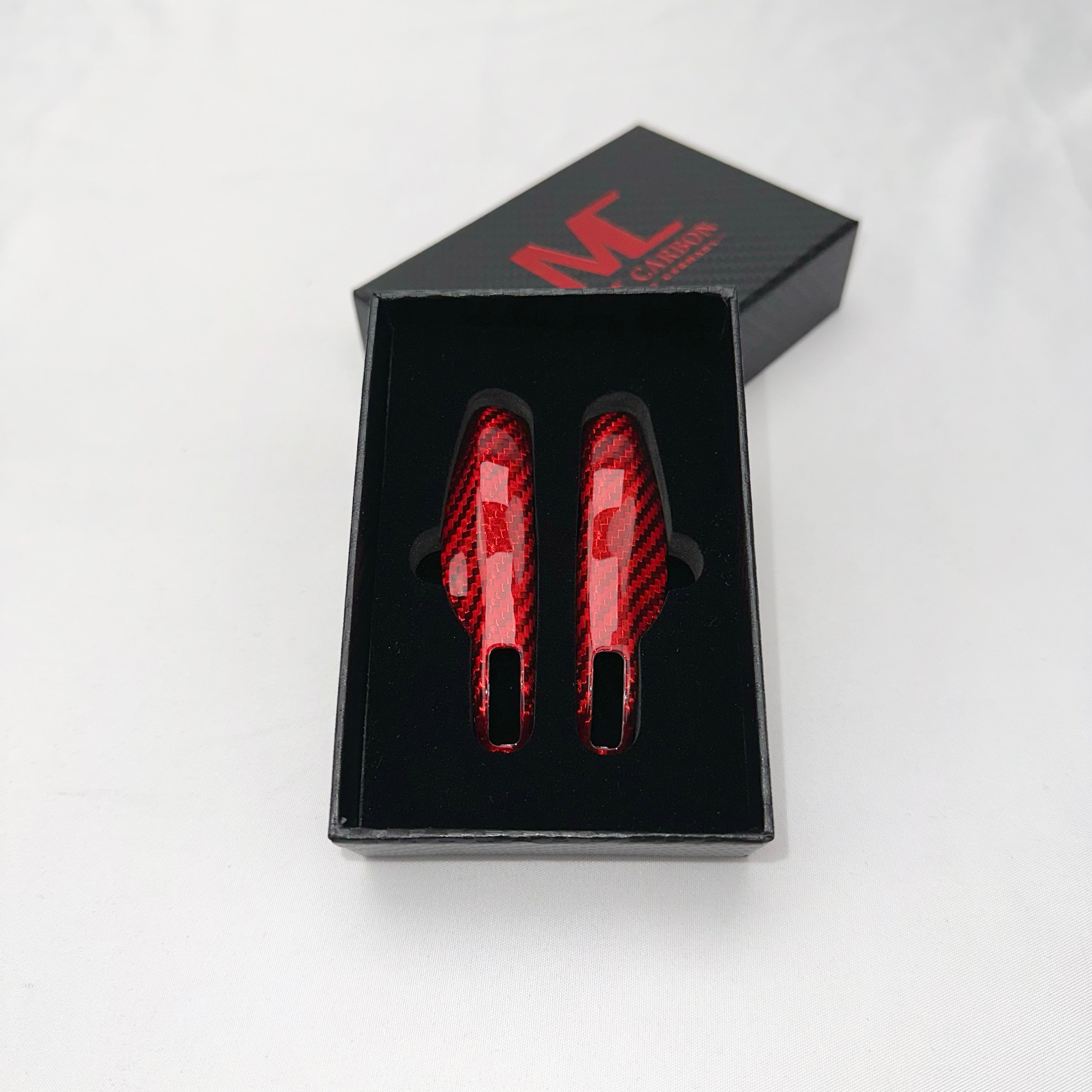 Premium Carbon Schlüssel Cover für Porsche 991 / Cayenne / Macan / 718 Cayman Boxster / Panamera