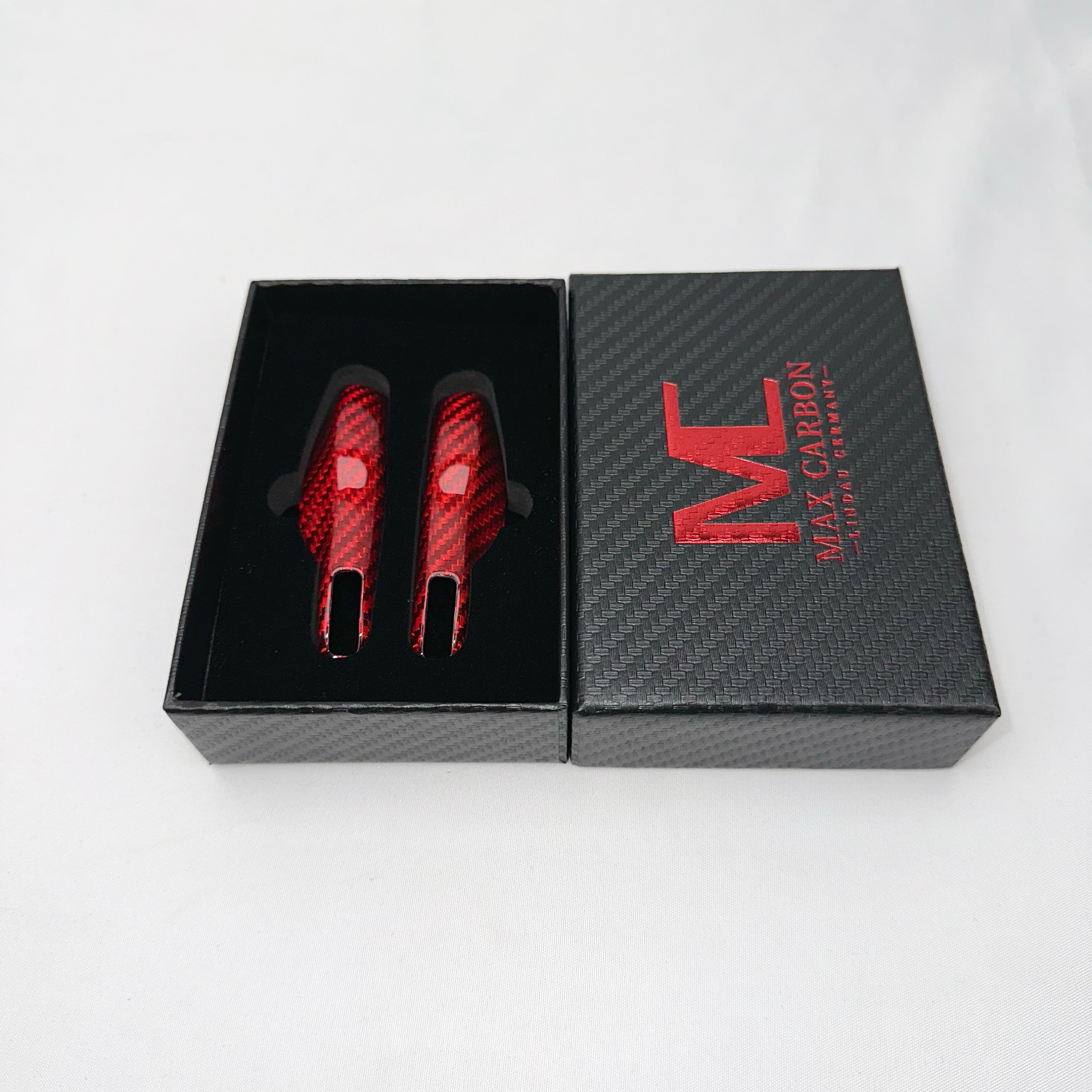 Premium Carbon Schlüssel Cover für Porsche 991 / Cayenne / Macan / 718 Cayman Boxster / Panamera