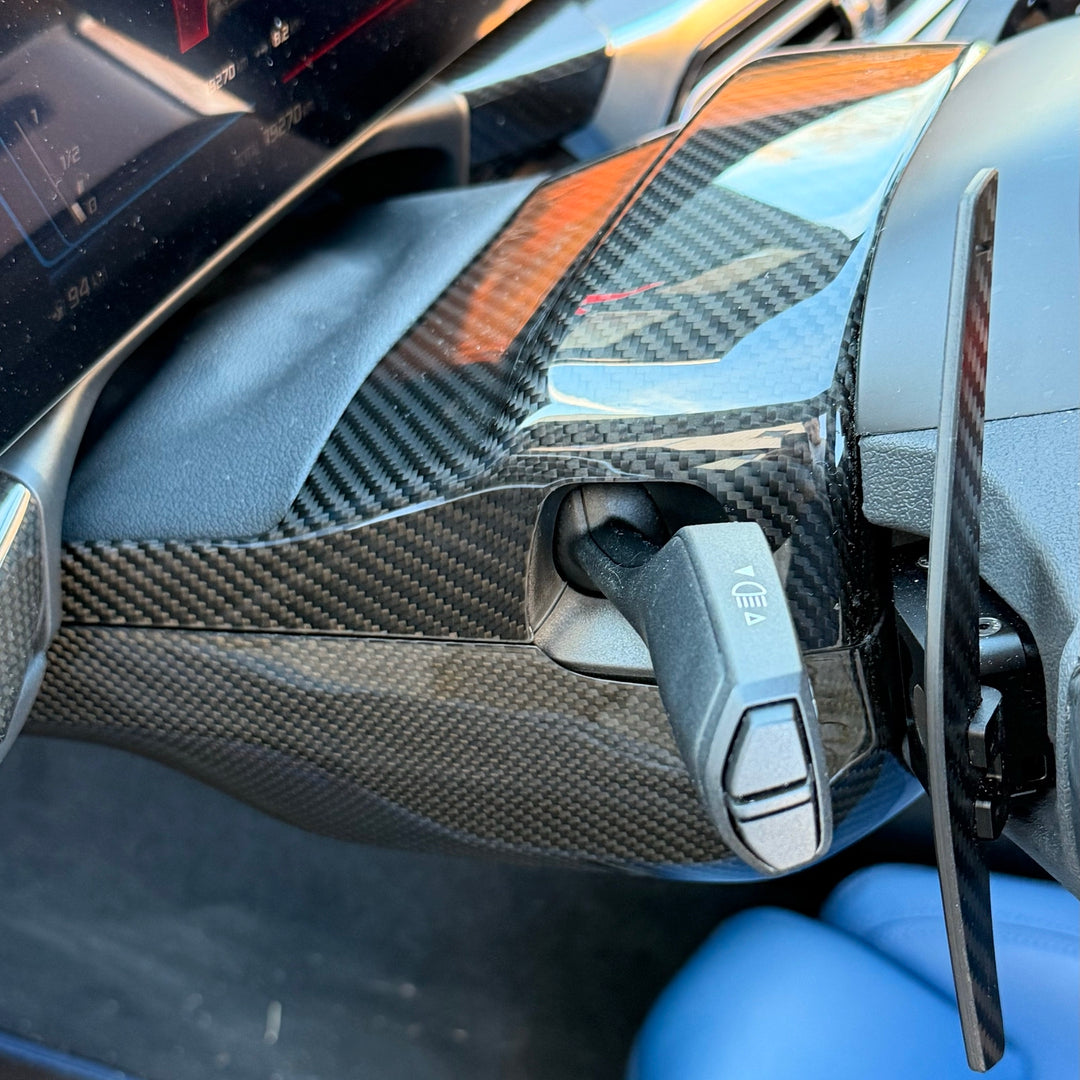 Dry Carbon Lenkrad Cover für BMW M2 G87 / M3 G80 G81 / M4 G82 G83 / X3M F97 X4M F98