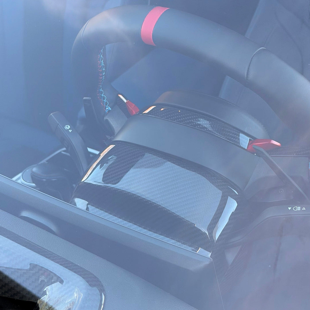 Dry Carbon Lenkrad Cover für BMW M2 G87 / M3 G80 G81 / M4 G82 G83 / X3M F97 X4M F98