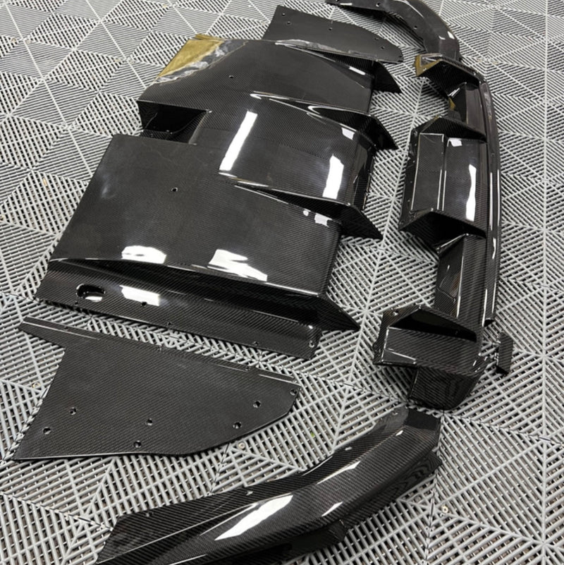 Carbon Fiber Heckdiffuser 4 Pieces passend für BMW F80 M3 F82 F83 M4