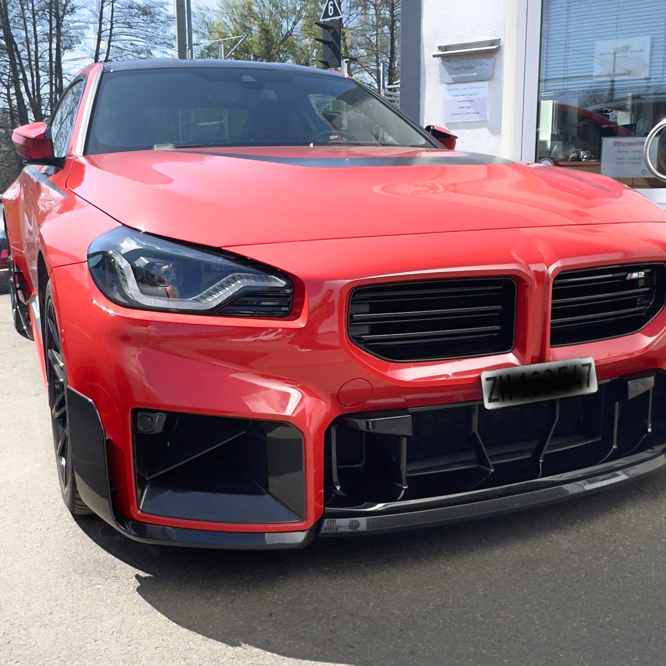 Dry Carbon Frontlippe V1 für BMW M2 G87 inkl. LCI