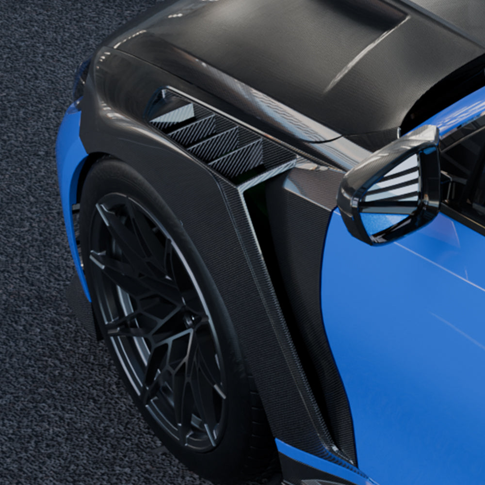 Carbon Kotflügel passend für BMW M3 G80 G81 – mit TÜV-Eintragung