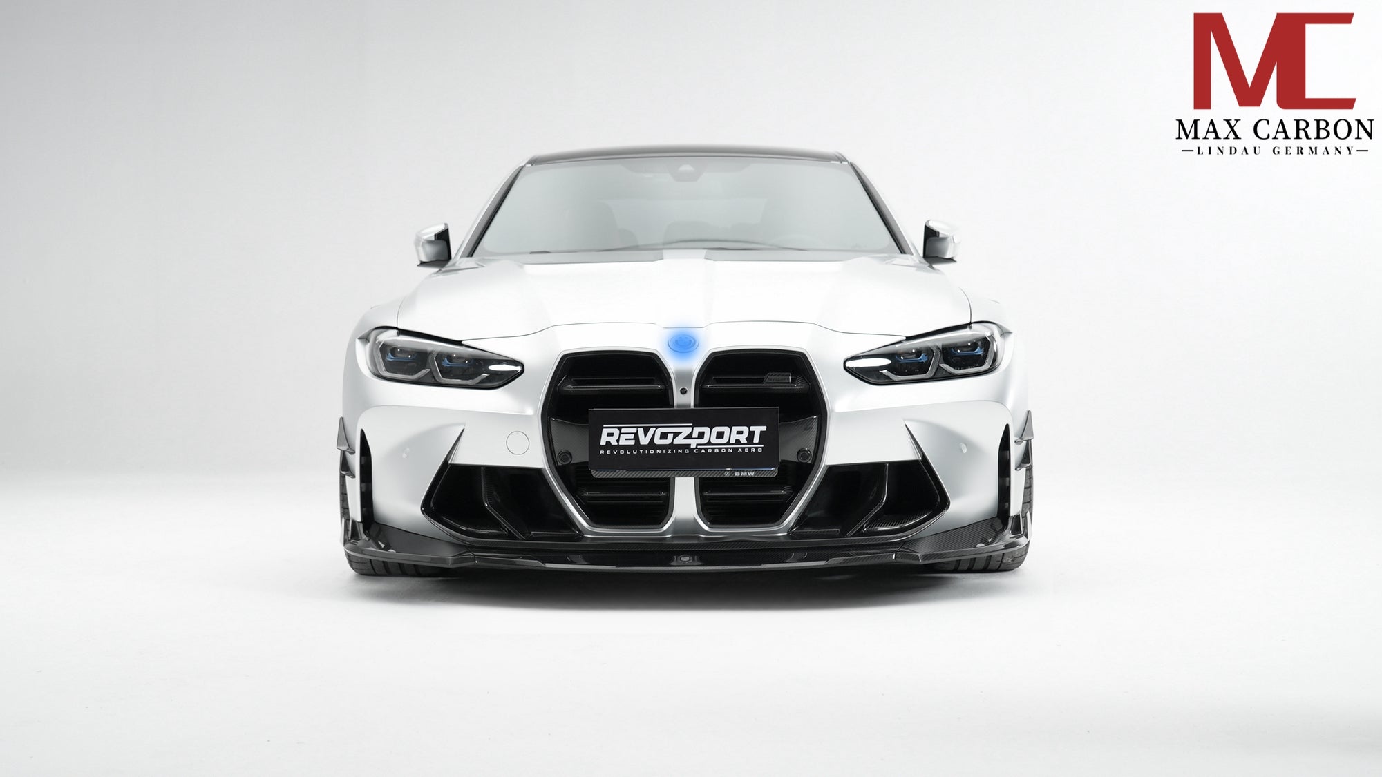 Carbon Frontlippe Trim passend für BMW M3 G80/G81 und M4 G82/G83, Echtcarbon - Getsdowned
