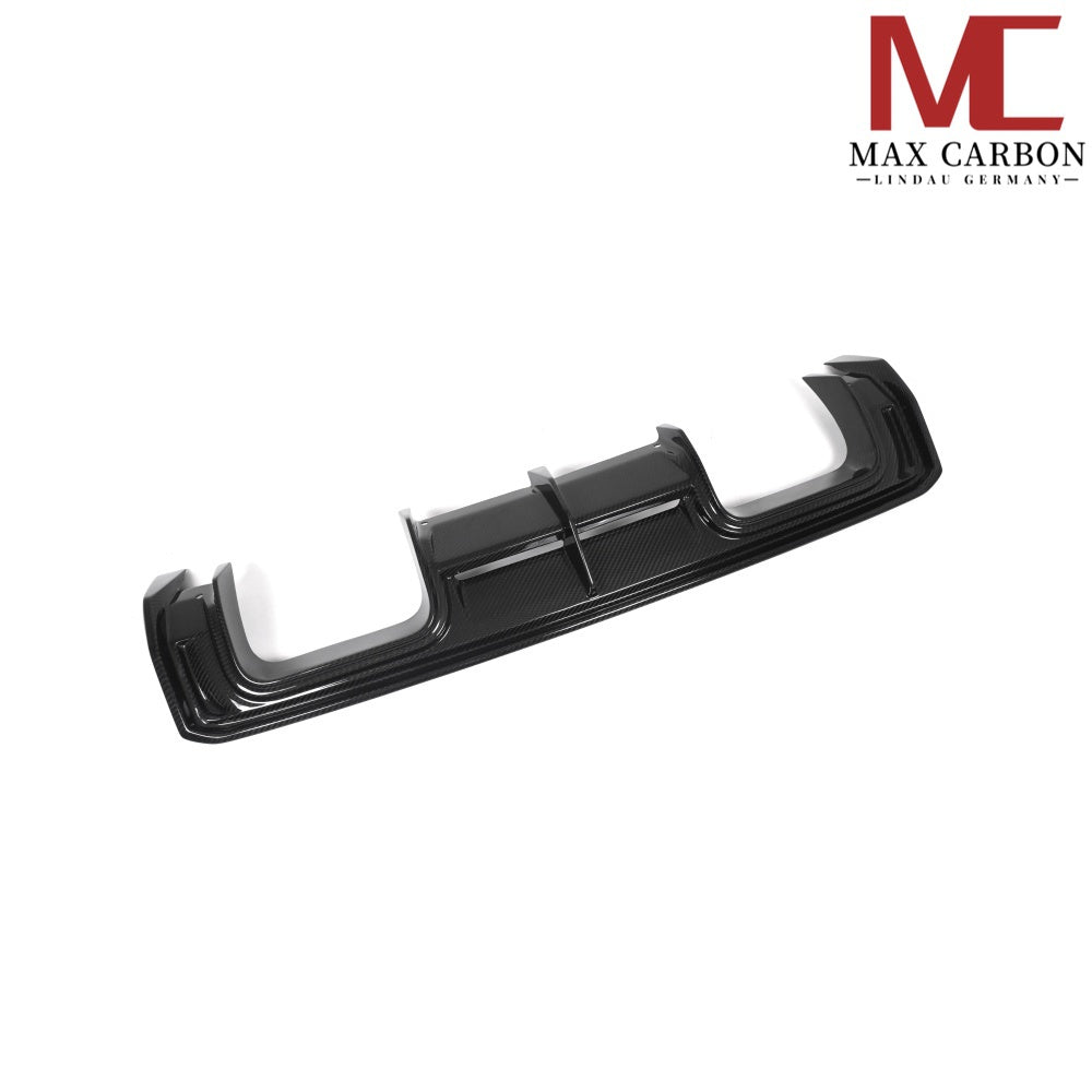 Carbon Heckdiffusor im V-Style passend für BMW M3 G80/G81 und M4 G82/G83, Echtcarbon - Getsdowned