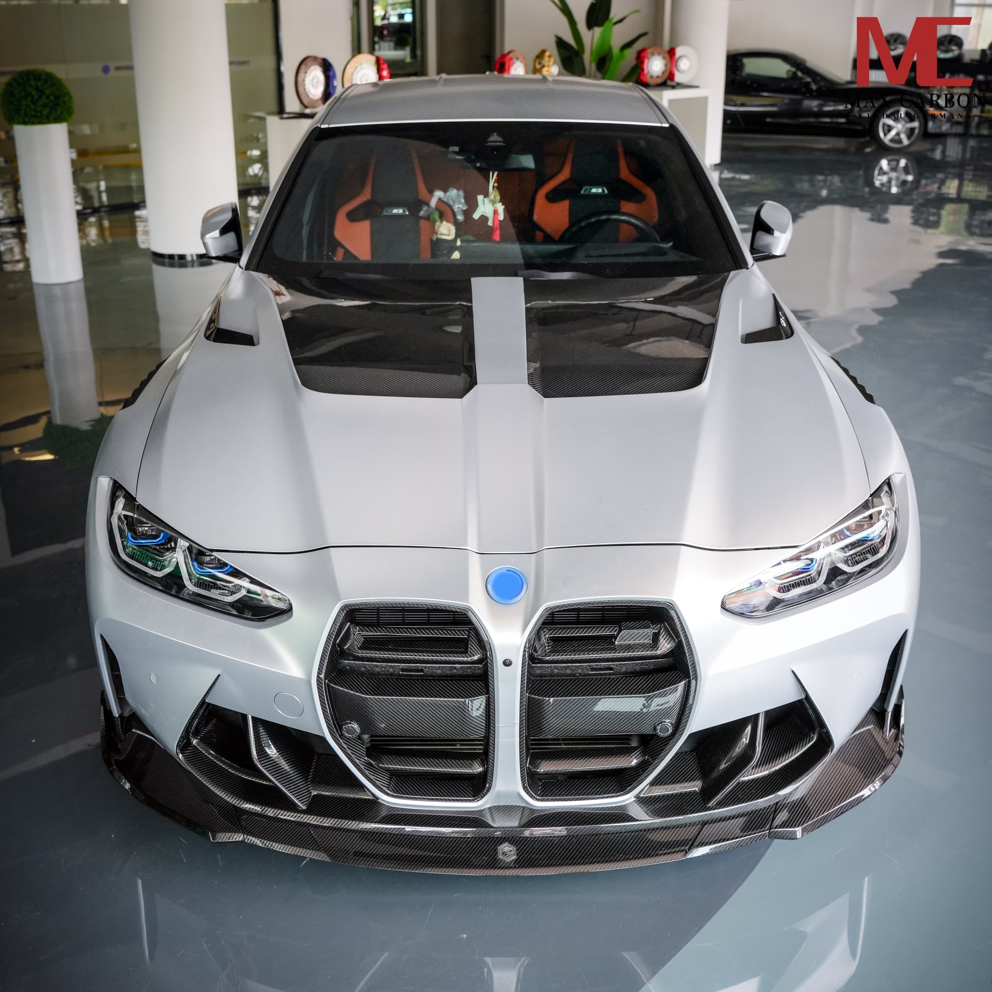 Dry-Carbon Lufteinlässe Front passend für BMW M3/M4 G80-G83 – Performance & Optik