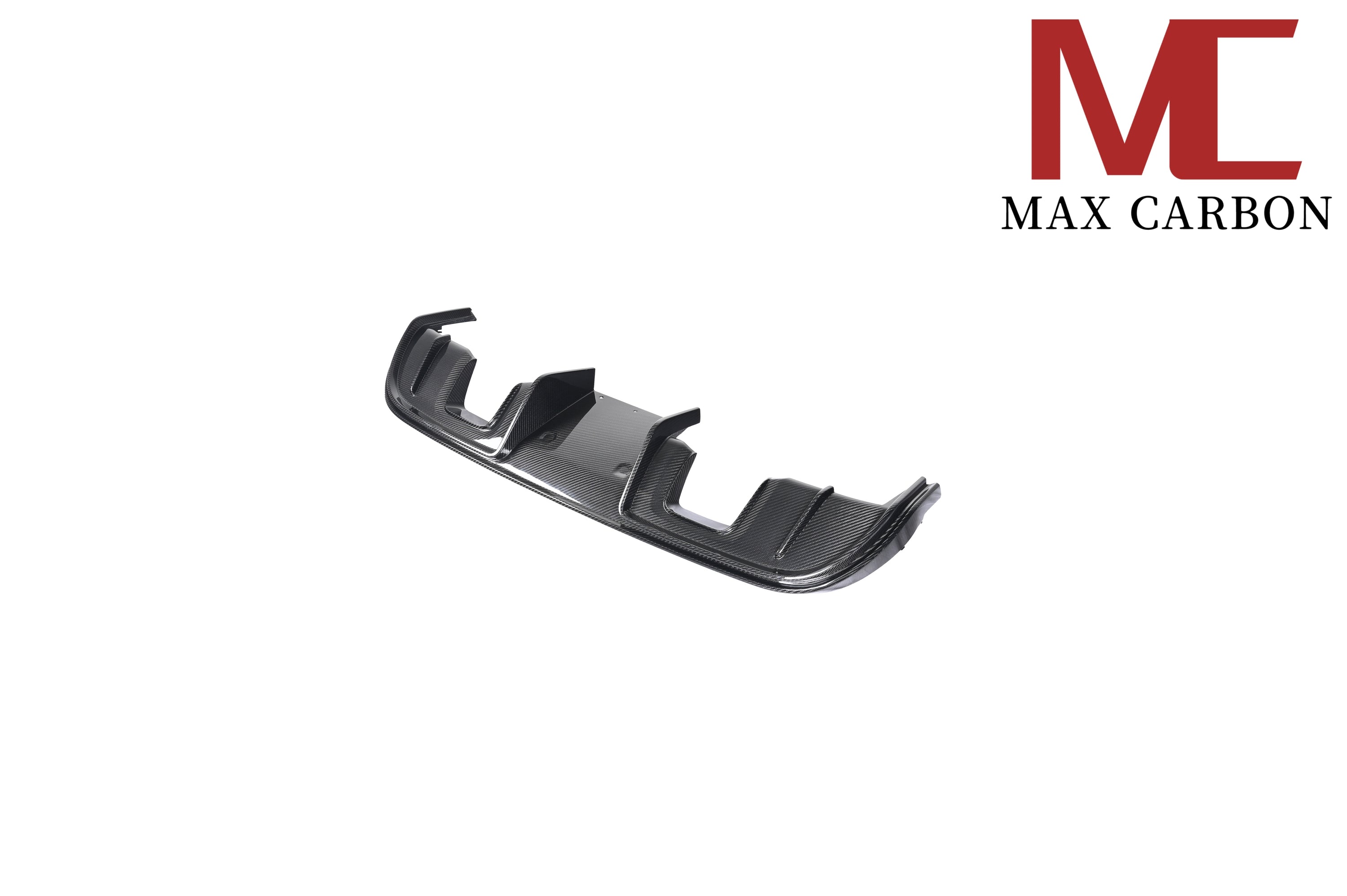 Dry-Carbon Heckdiffusor RS-Style mit Winglet-Flaps passend für Porsche Cayman & Boxster 718/982 – Heck-System