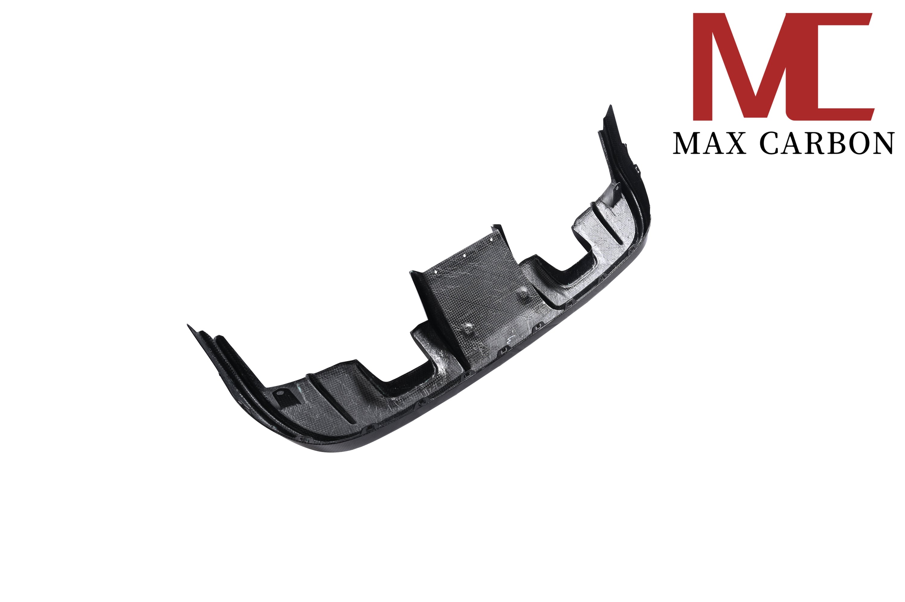 Dry-Carbon Heckdiffusor RS-Style mit Winglet-Flaps passend für Porsche Cayman & Boxster 718/982 – Heck-System