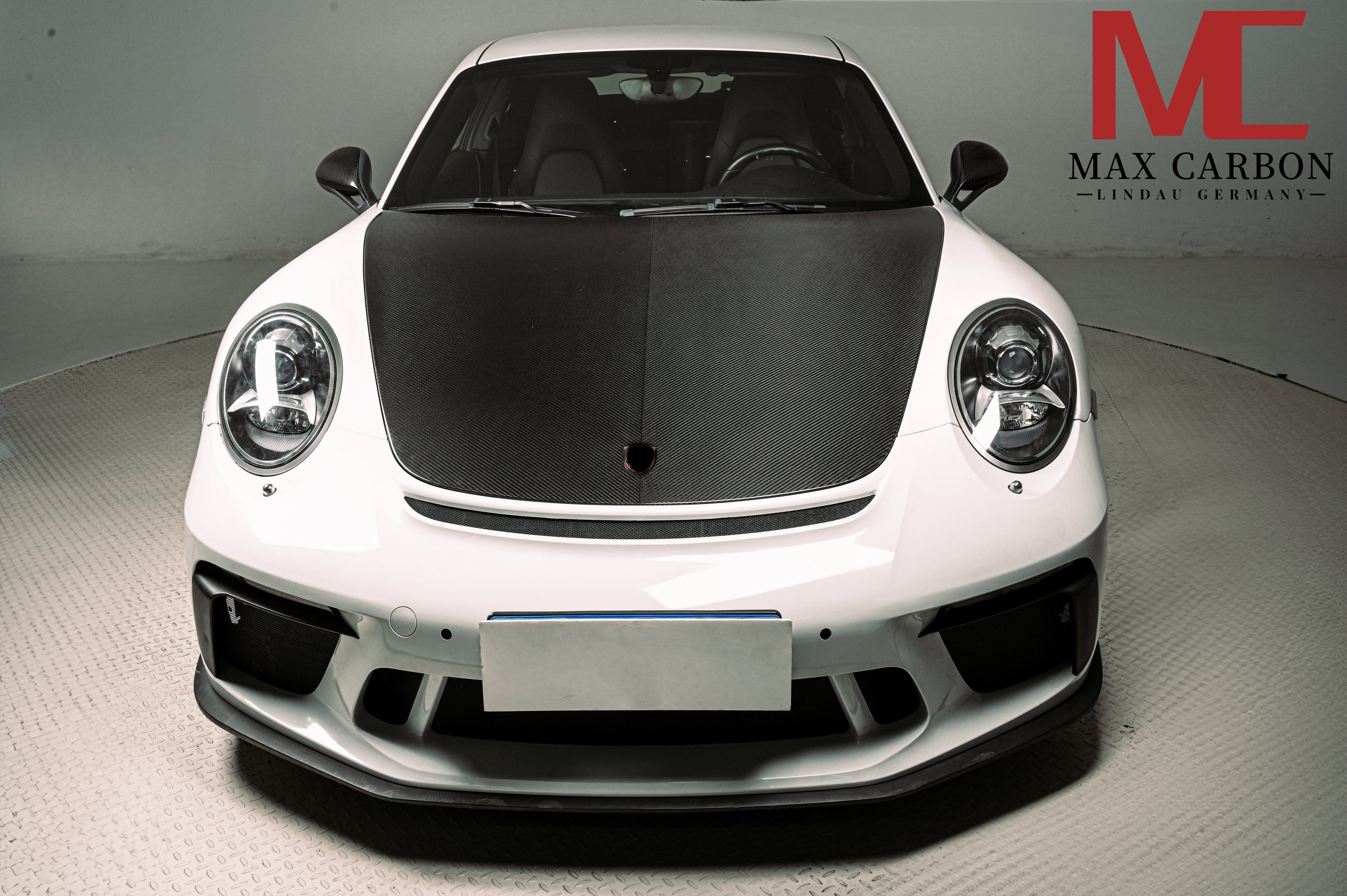 Dry-Carbon Motorhaube „OE Style“ passend für Porsche 911 991 & 718/Cayman/Boxster (981/982) – Serienlook in Carbon