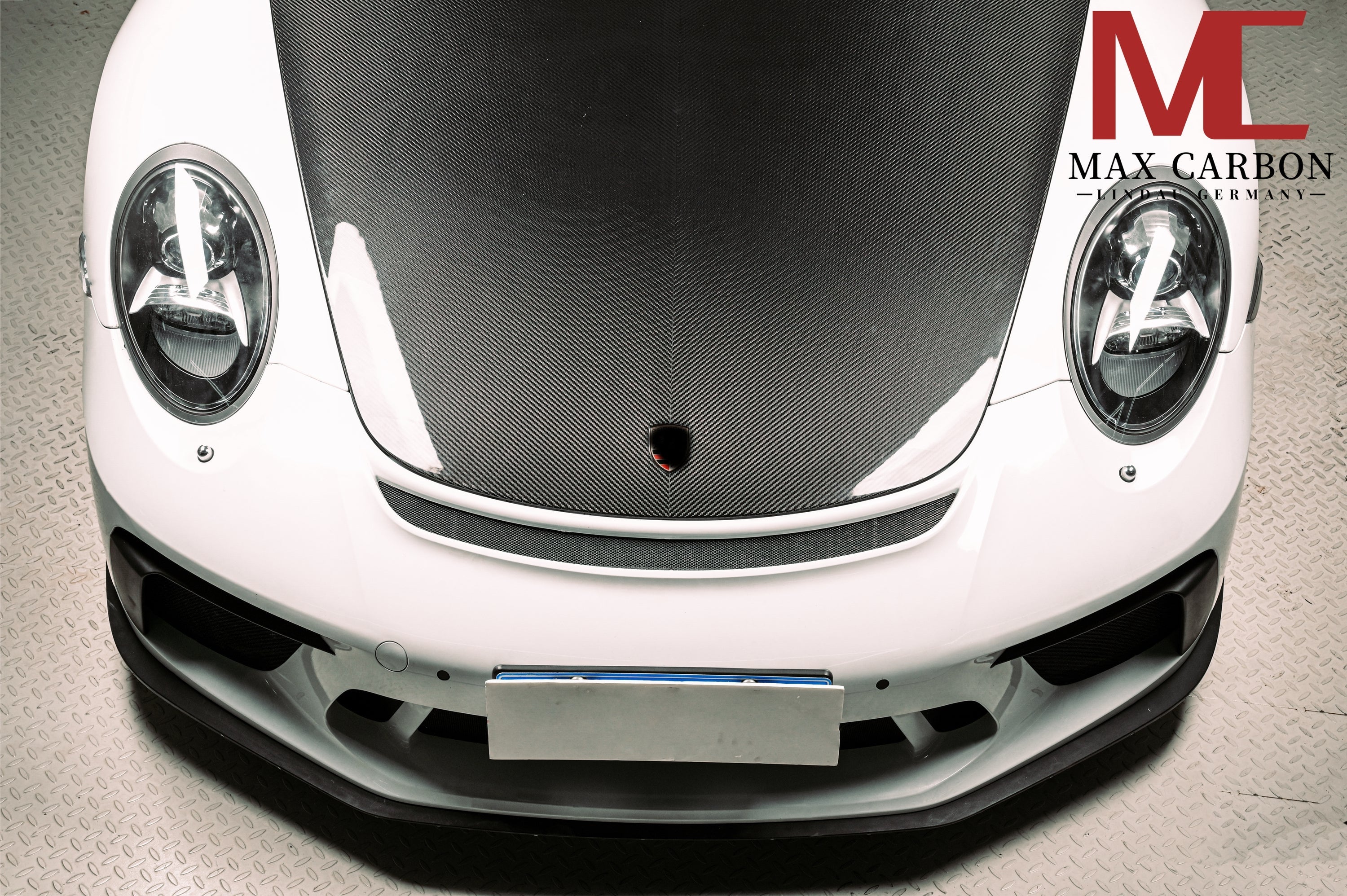 Dry-Carbon Motorhaube „OE Style“ passend für Porsche 911 991 & 718/Cayman/Boxster (981/982) – Serienlook in Carbon