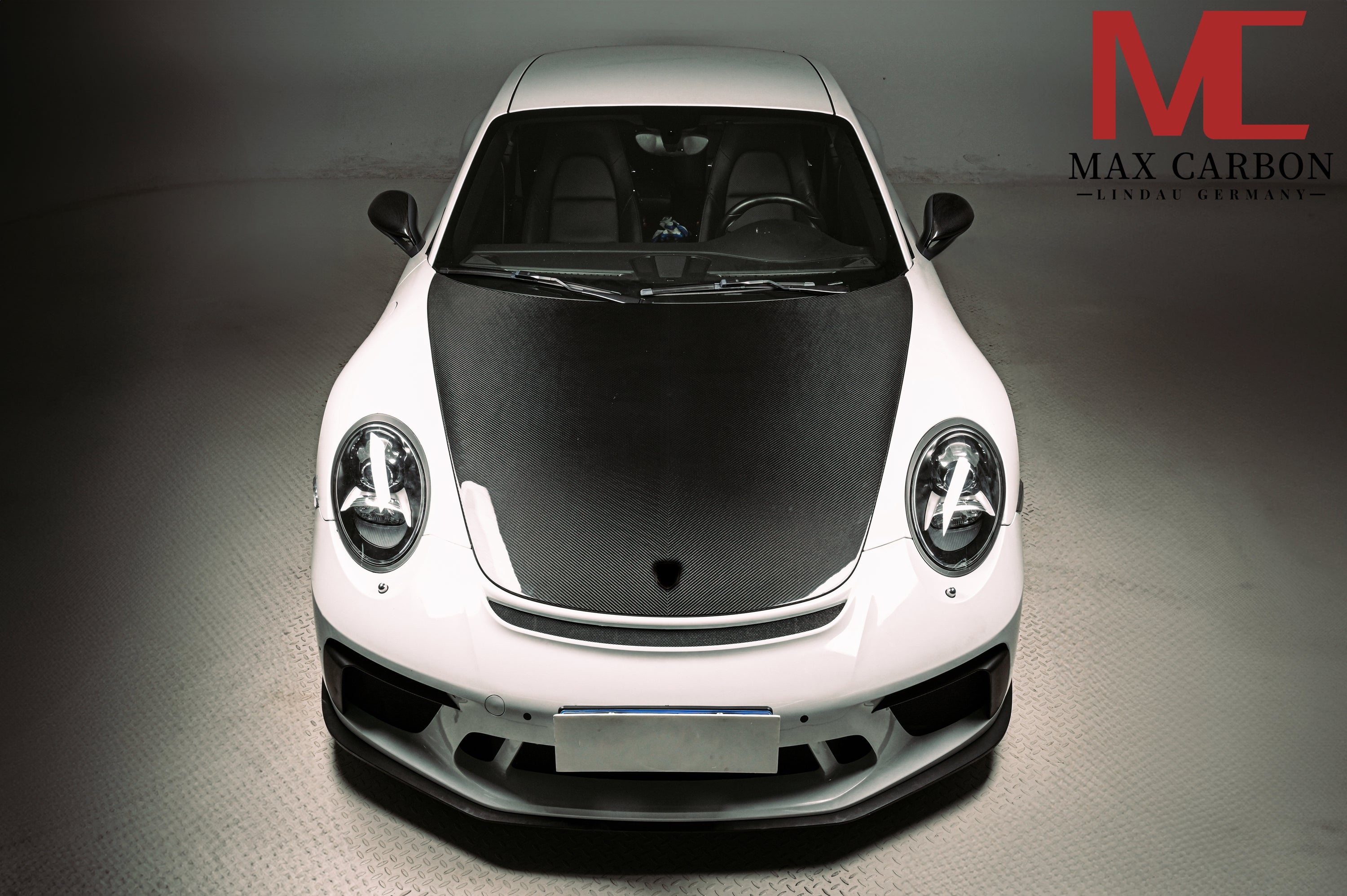 Dry-Carbon Motorhaube „OE Style“ passend für Porsche 911 991 & 718/Cayman/Boxster (981/982) – Serienlook in Carbon