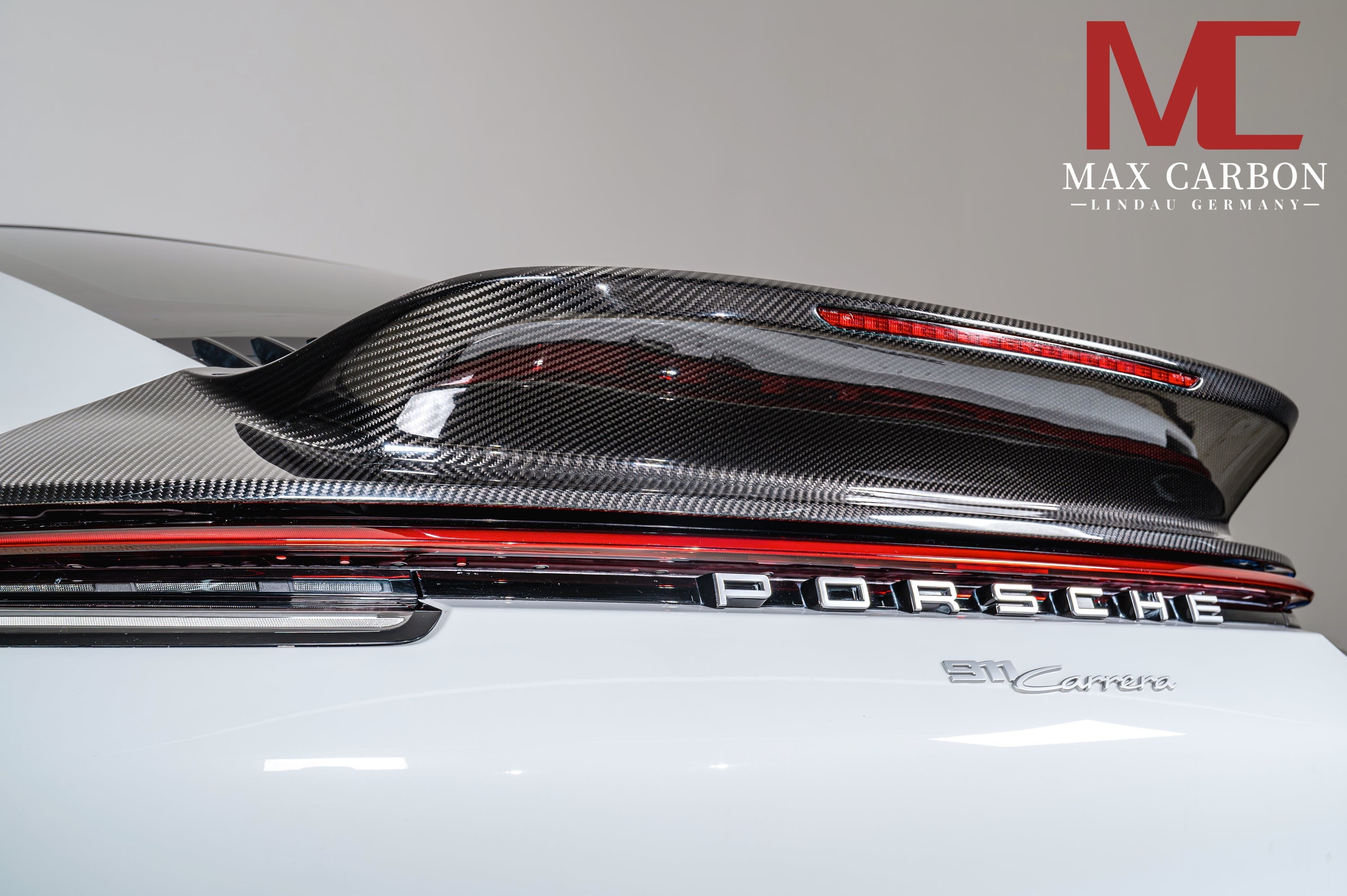 Dry-Carbon Heckspoiler „Sport Classic“ passend für Porsche 911 992.1 – inkl. Eintragung