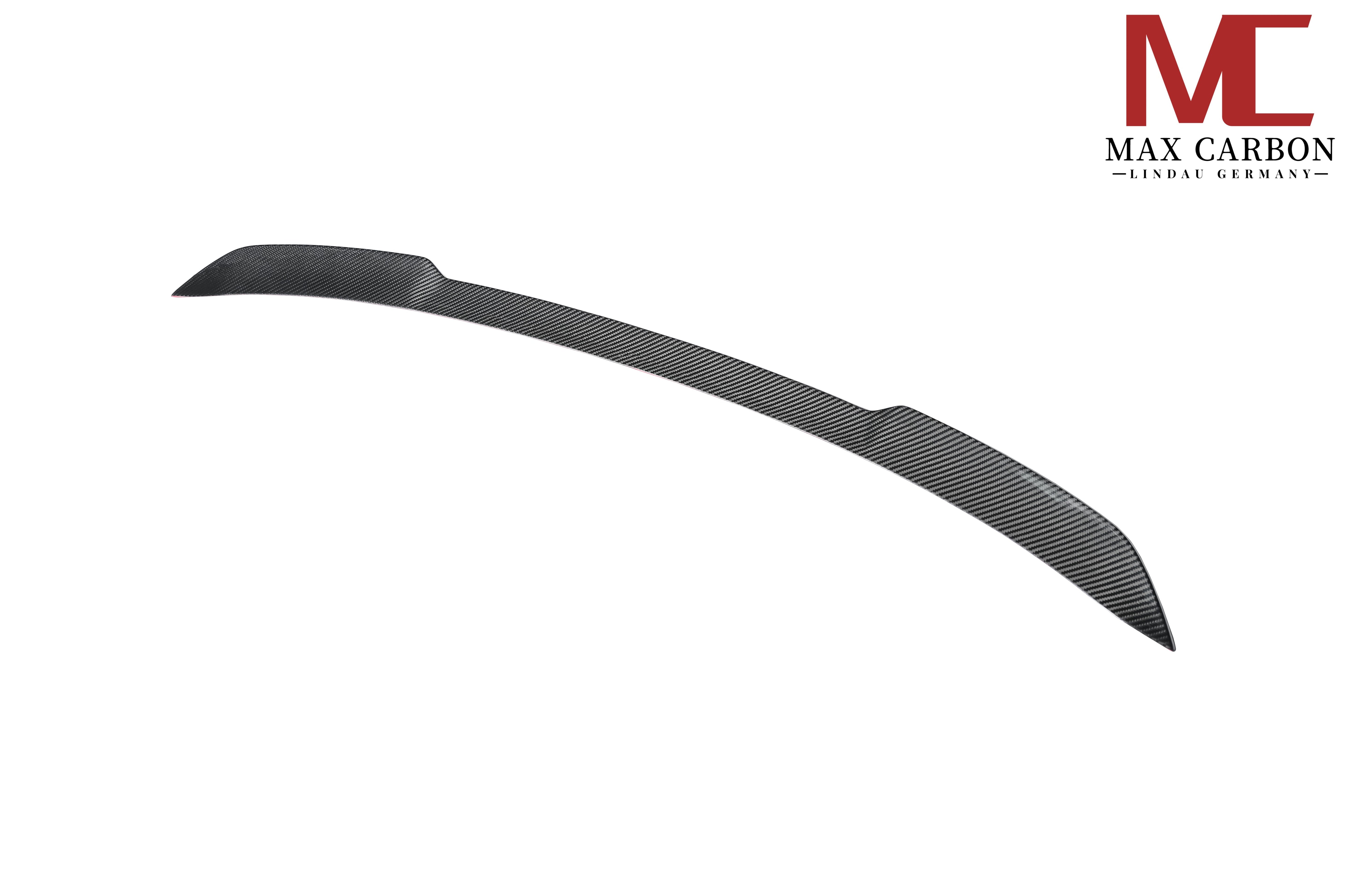 Dry-Carbon Heckspoiler passend für Porsche Cayenne Coupé Facelift (9YB.2) – echter Carbon-Abschluss